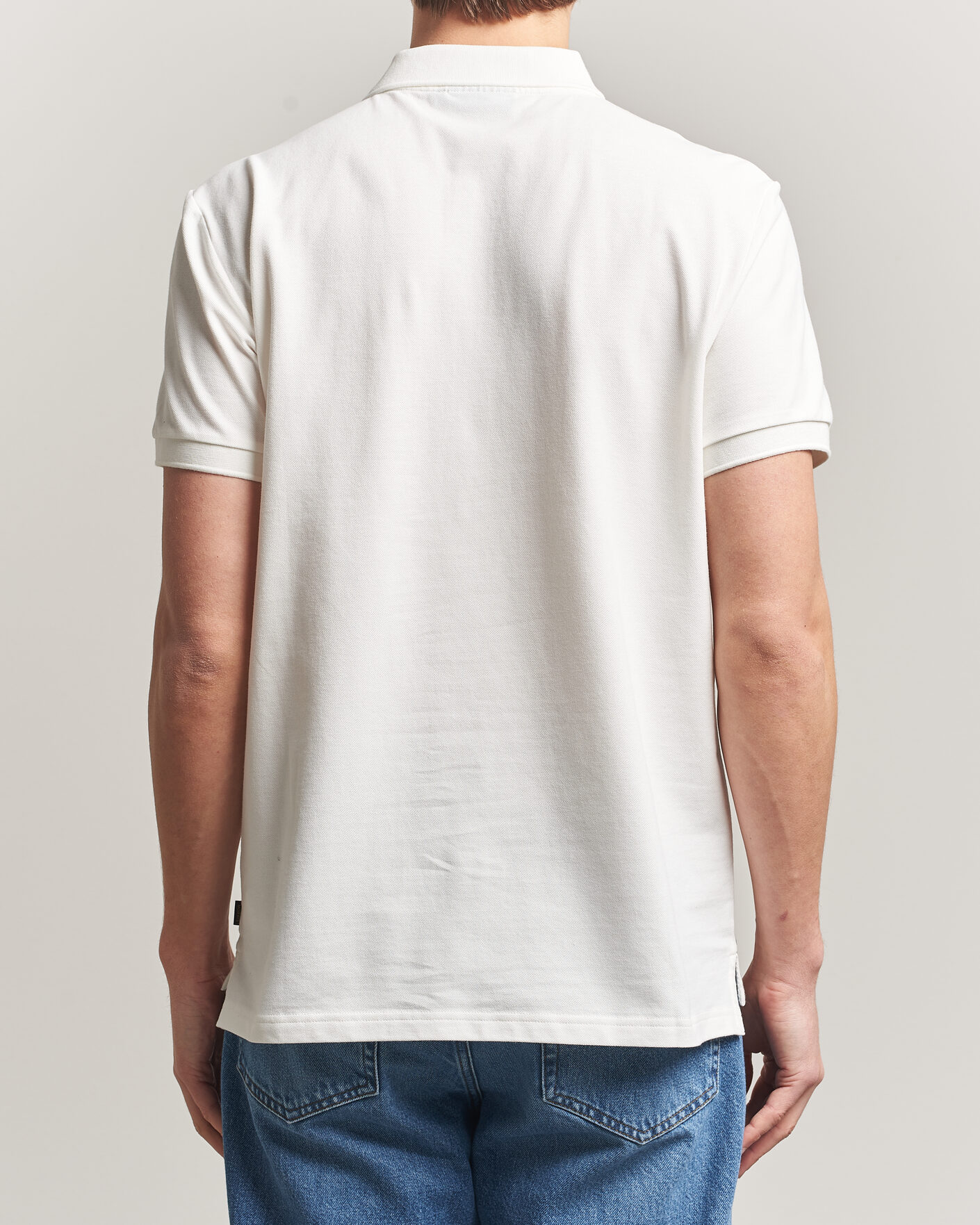 Homme | Polos | Morris | Barton Pique Off White