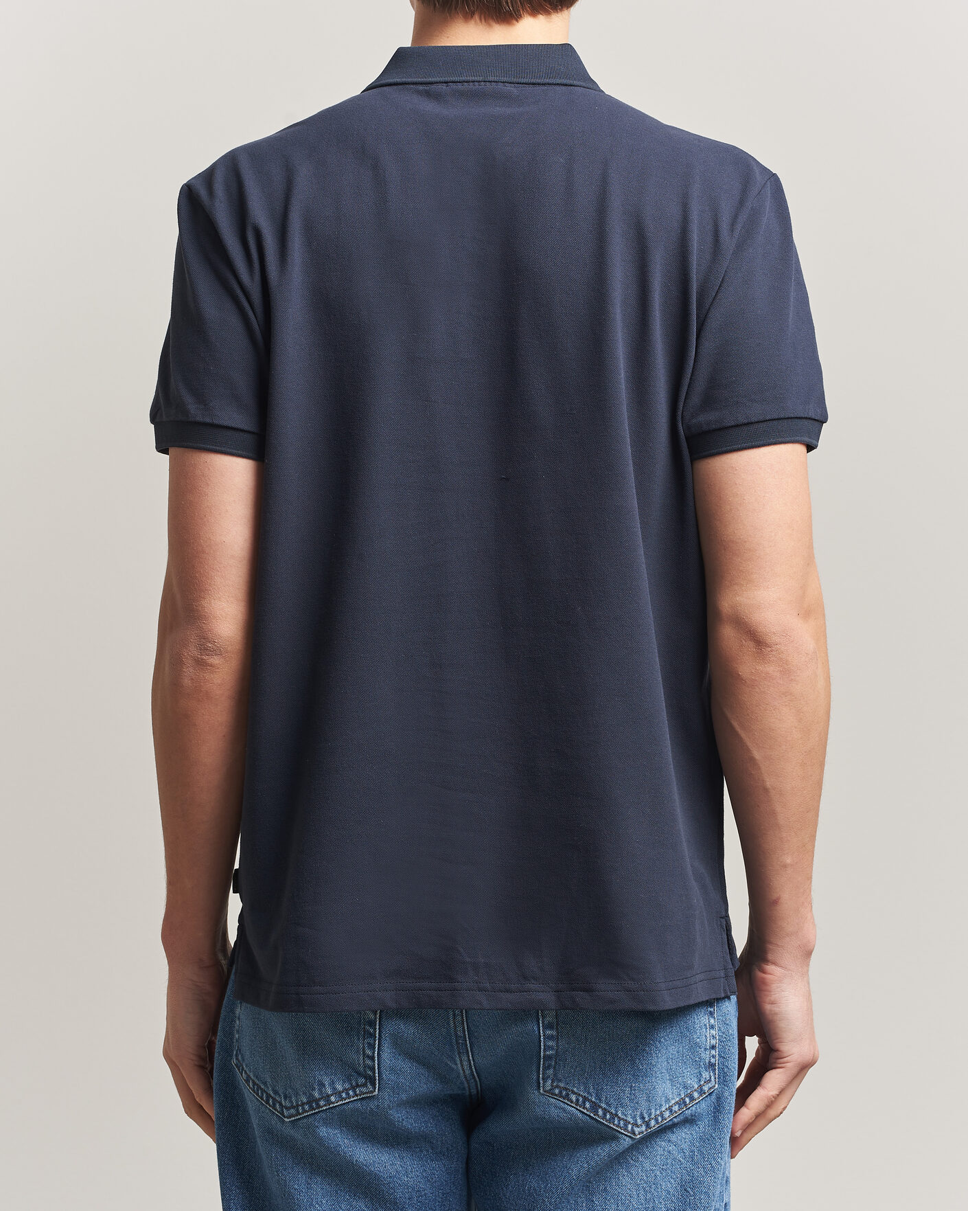 Heren | Polo's | Morris | Barton Pique Navy