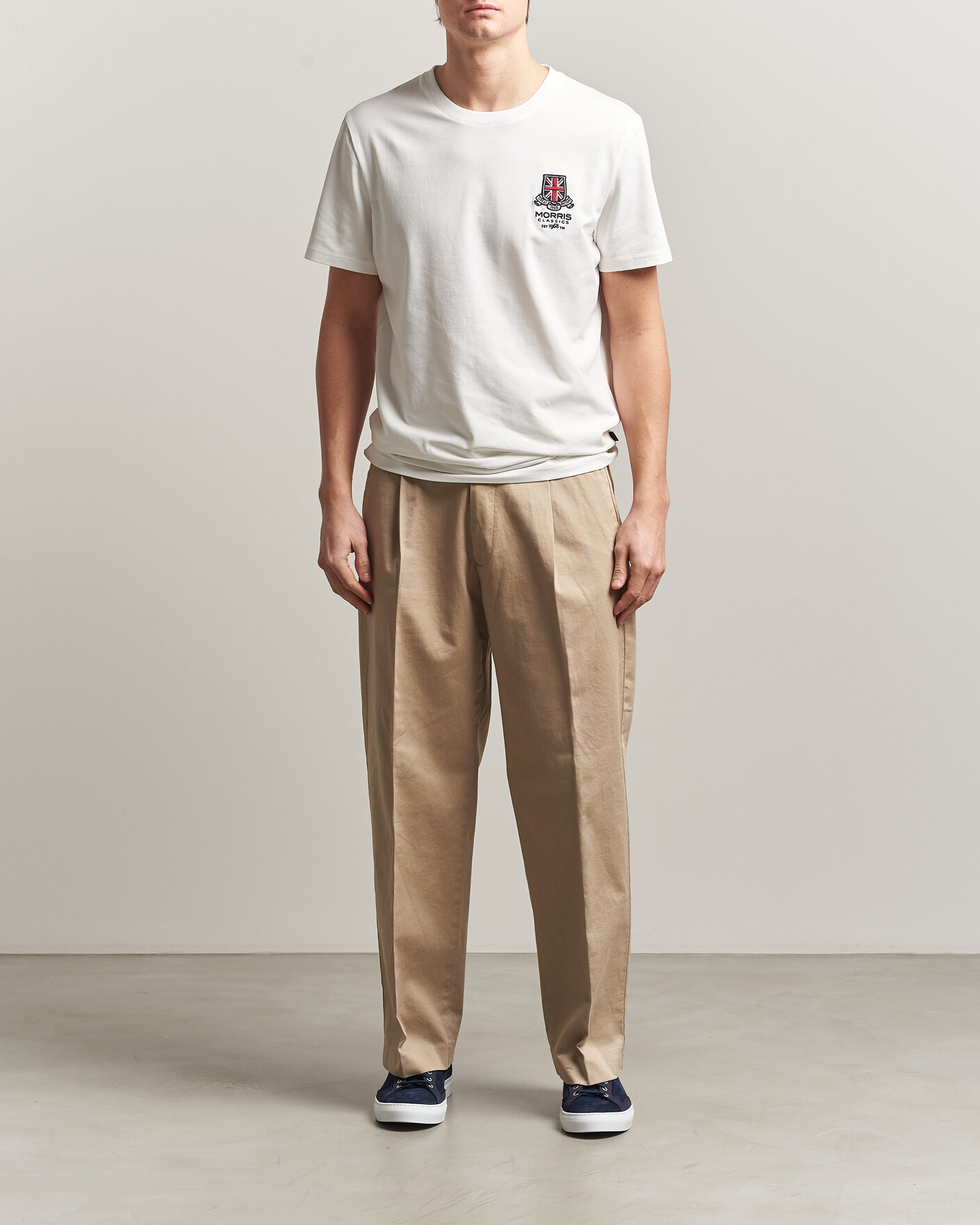 Homme | T-shirts | Morris | Barton T-Shirt Off White