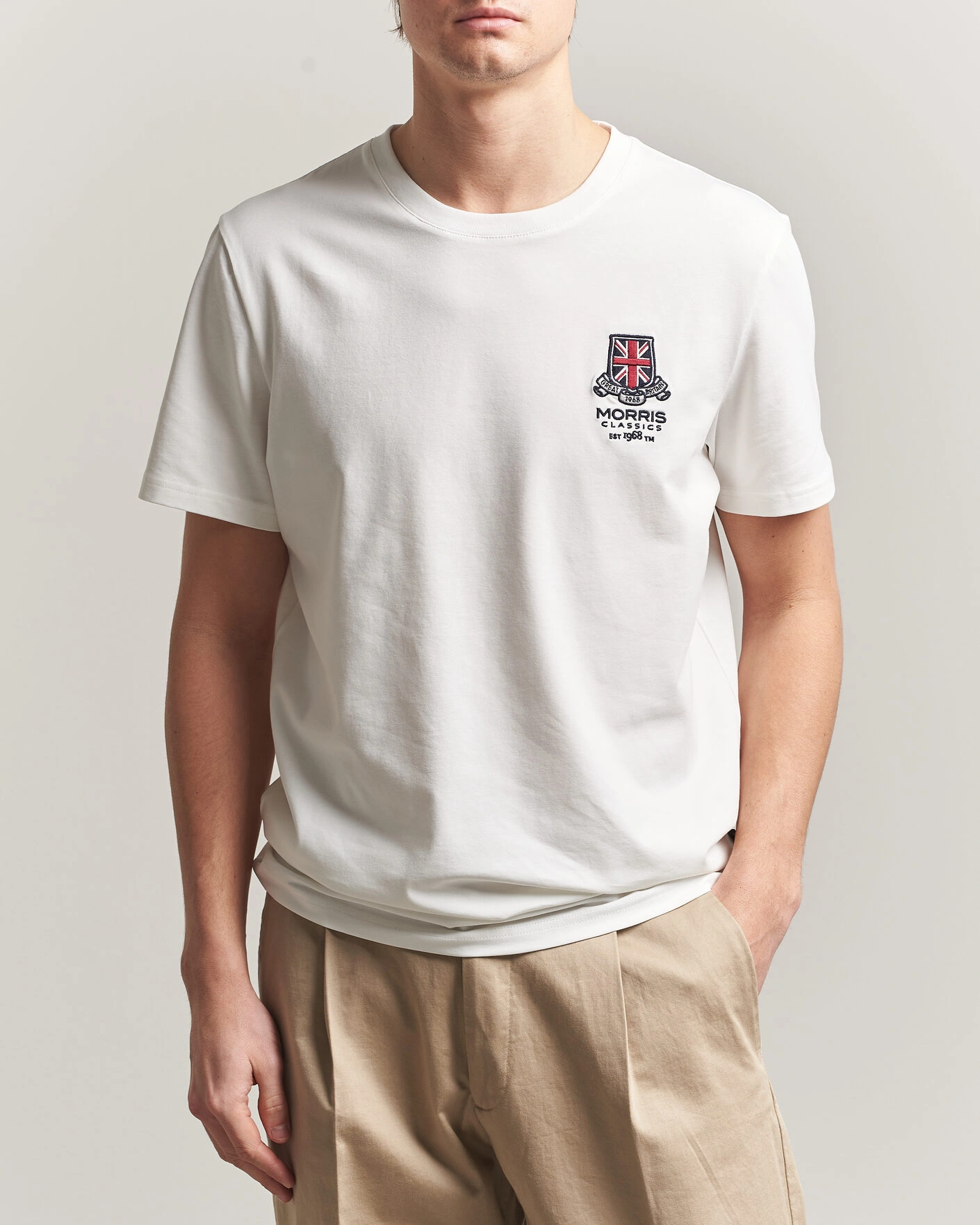 Homme | T-shirts | Morris | Barton T-Shirt Off White