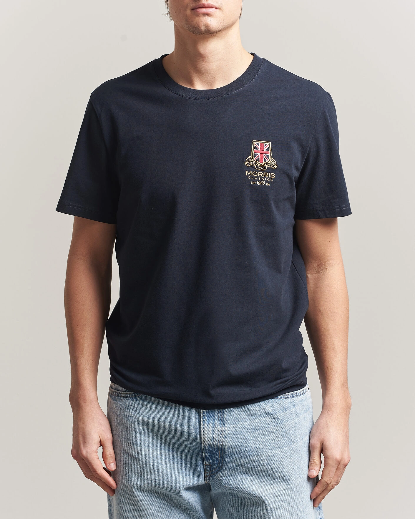 Homme | T-shirts | Morris | Barton T-Shirt Navy