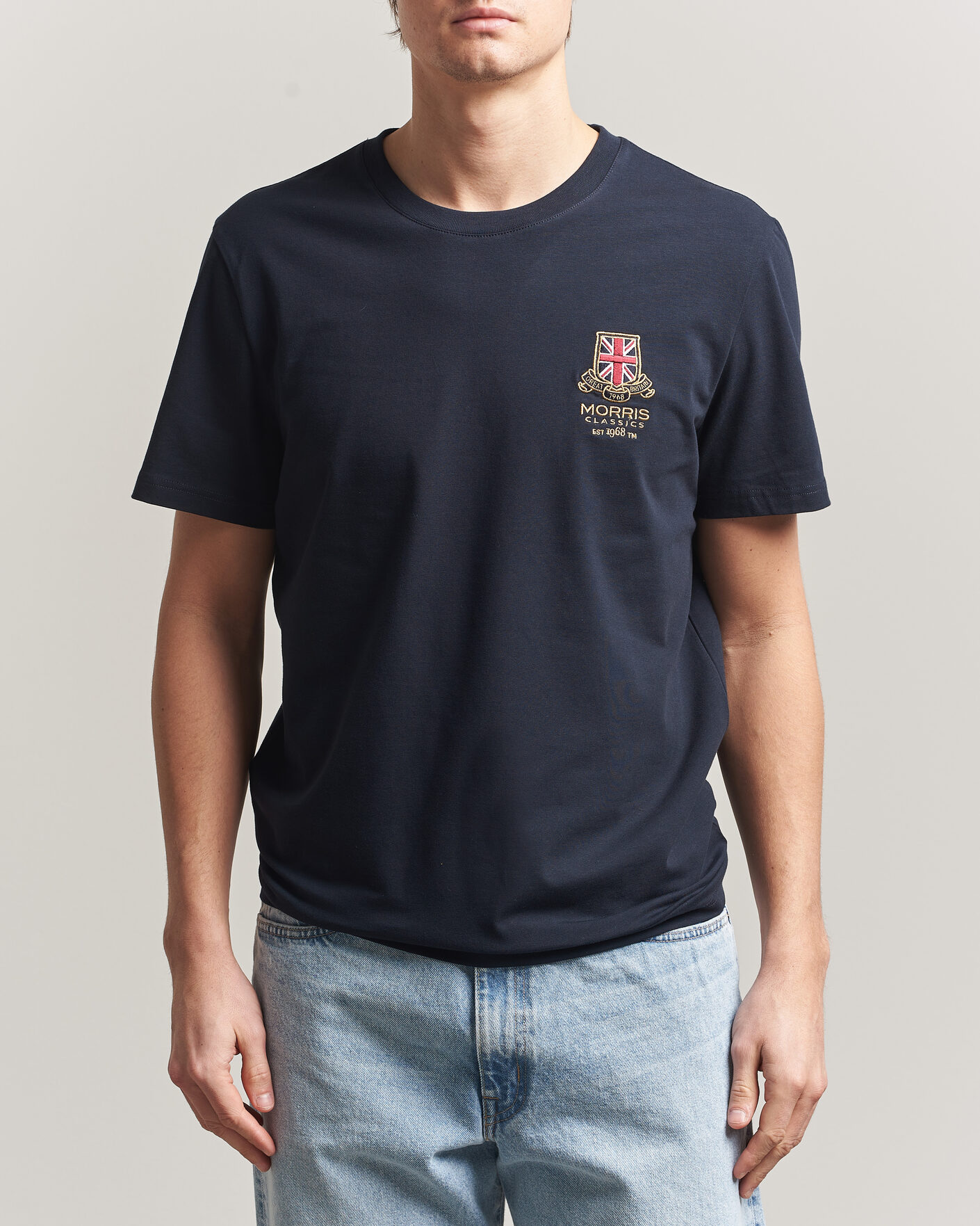 Homme | T-shirts | Morris | Barton T-Shirt Navy