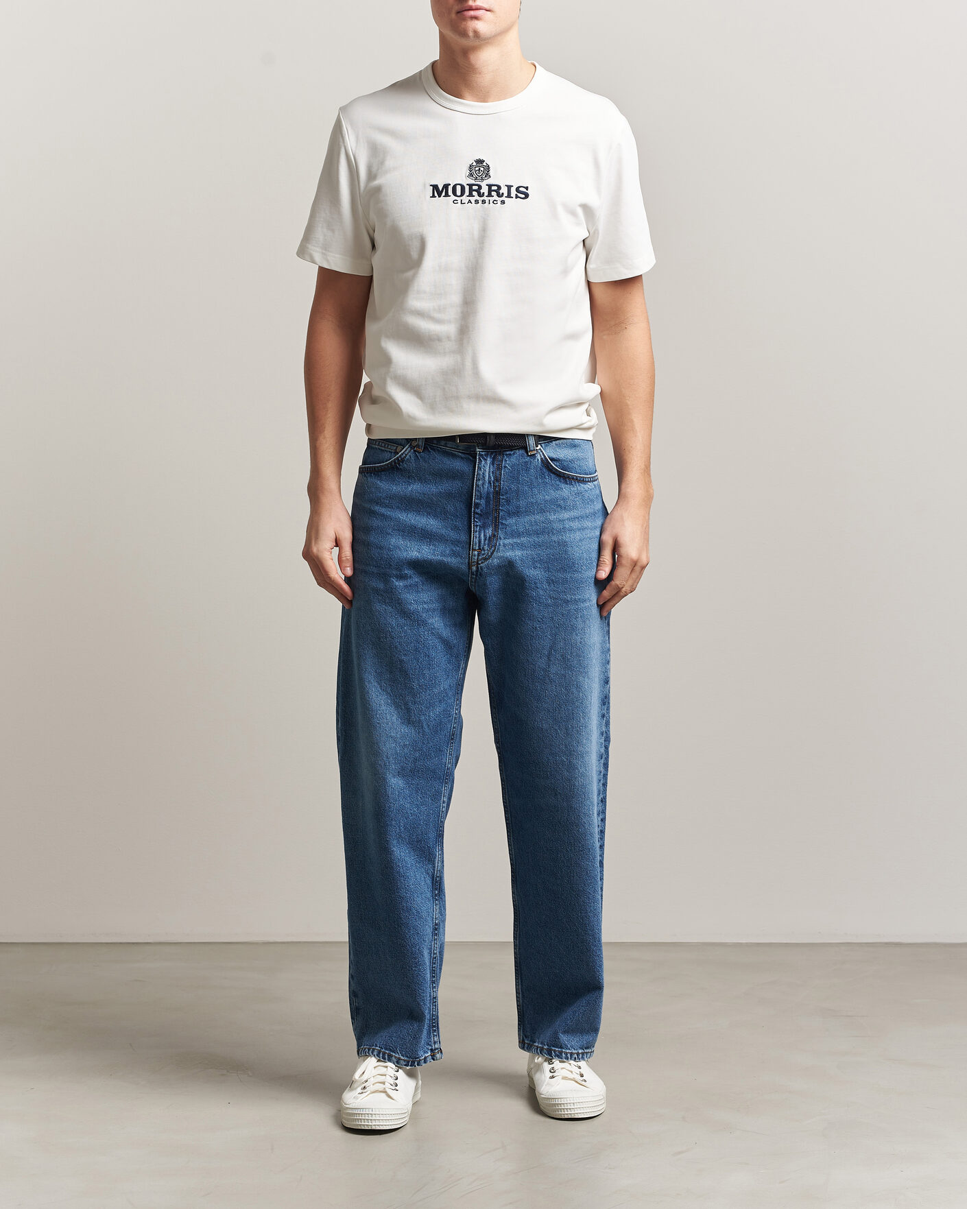 Heren | T-shirts | Morris | Brian T-Shirt Off White