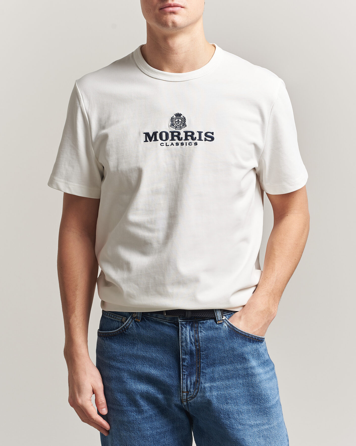 Homme | T-shirts | Morris | Brian T-Shirt Off White