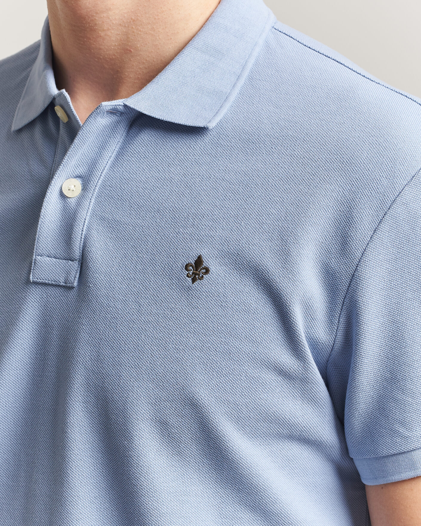 Homme | Polos | Morris | New Pique Light Blue