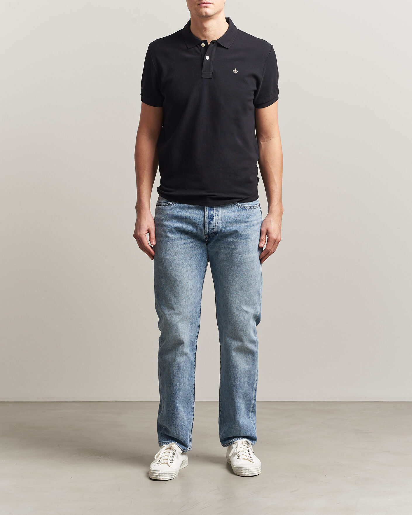 Homme | Polos | Morris | New Pique Black