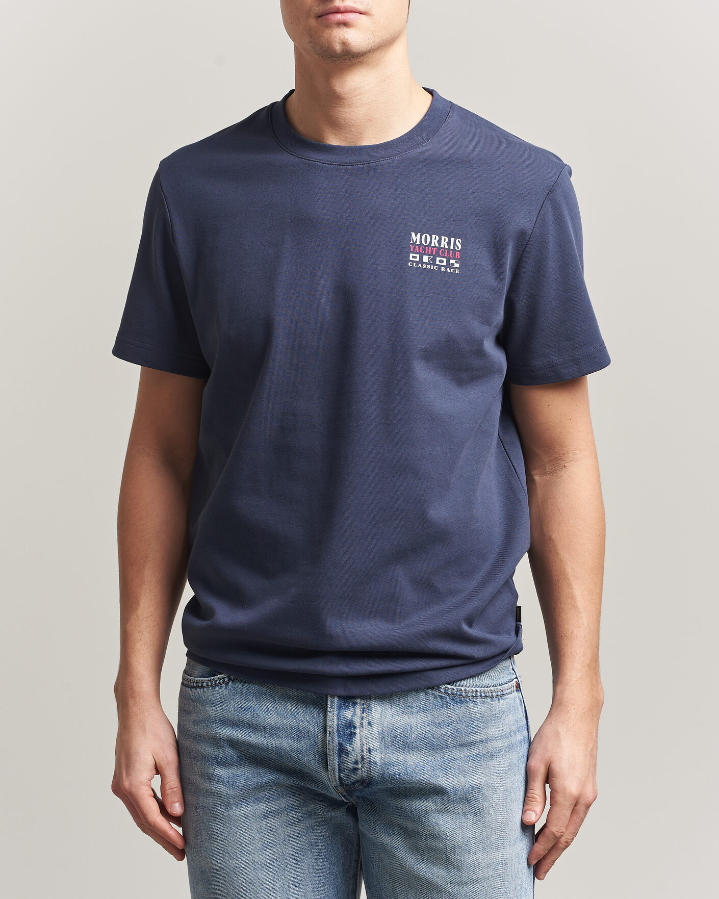 Homme | T-shirts | Morris | Nevile T-Shirt Navy