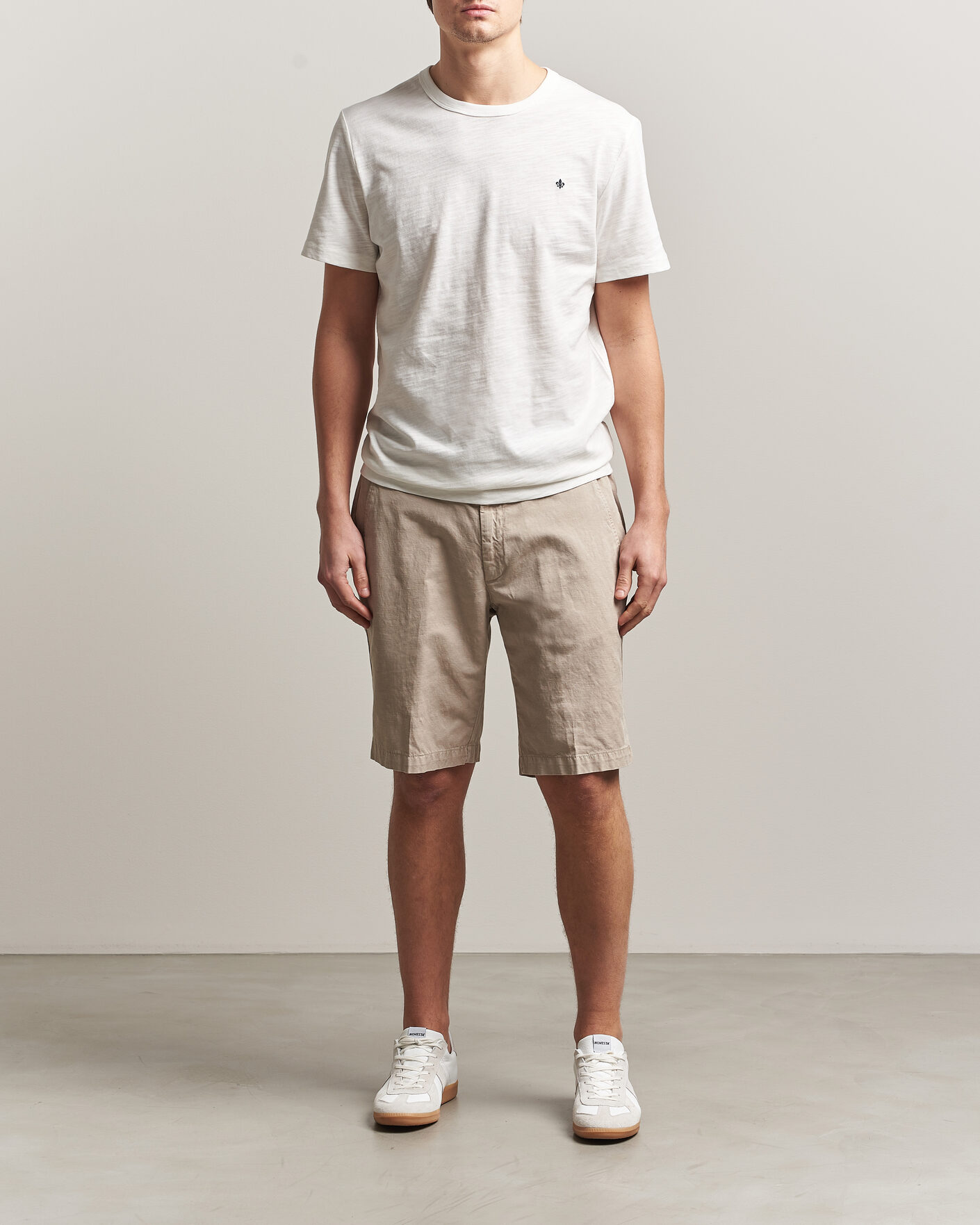Homme | T-shirts | Morris | Watson Slub T-Shirt Off White