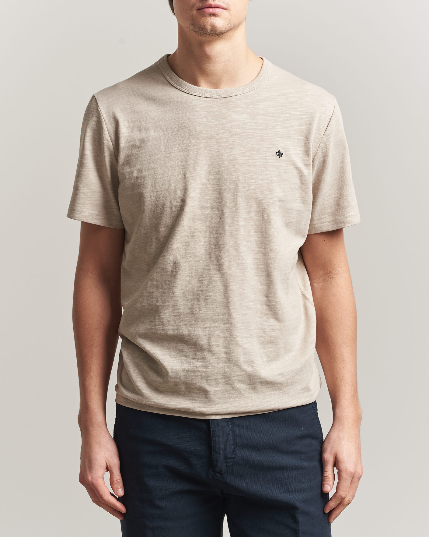 Homme | T-shirts | Morris | Watson Slub T-Shirt Khaki
