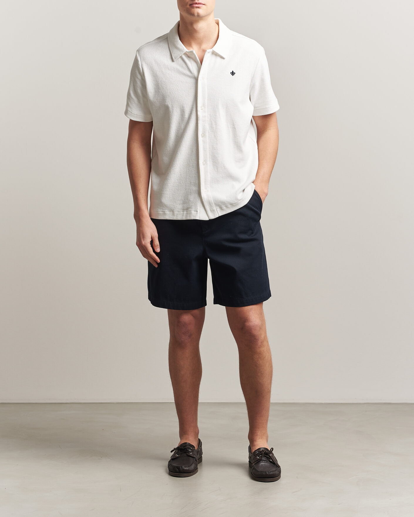 Homme | Polos | Morris | Lily Terry Shirt Off White