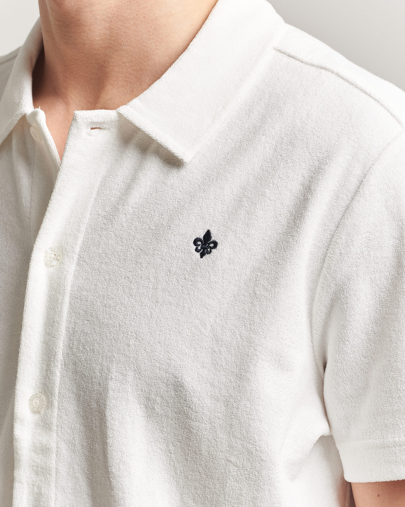 Homme | Polos | Morris | Lily Terry Shirt Off White