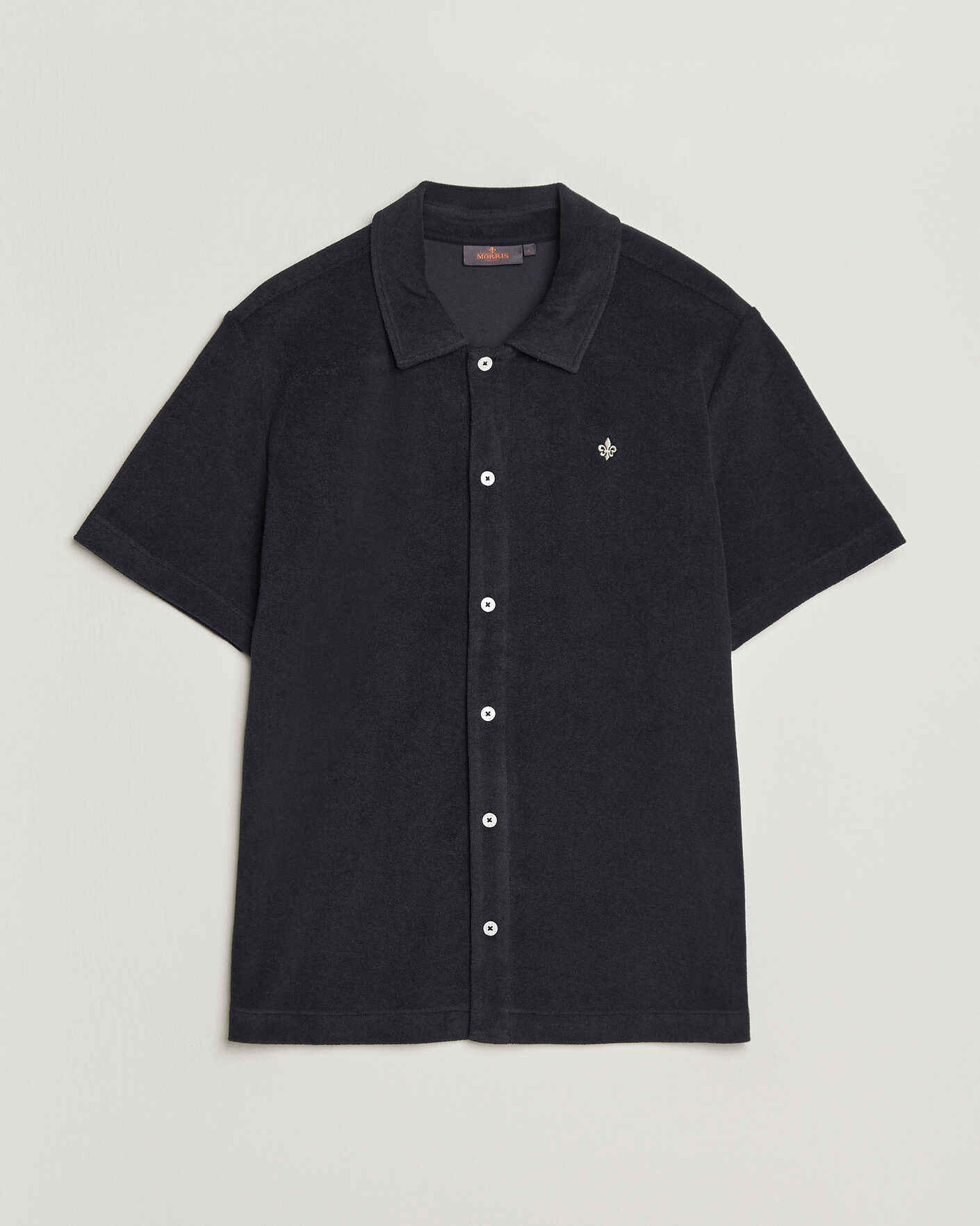 Heren | Polo's | Morris | Lily Terry Shirt Navy