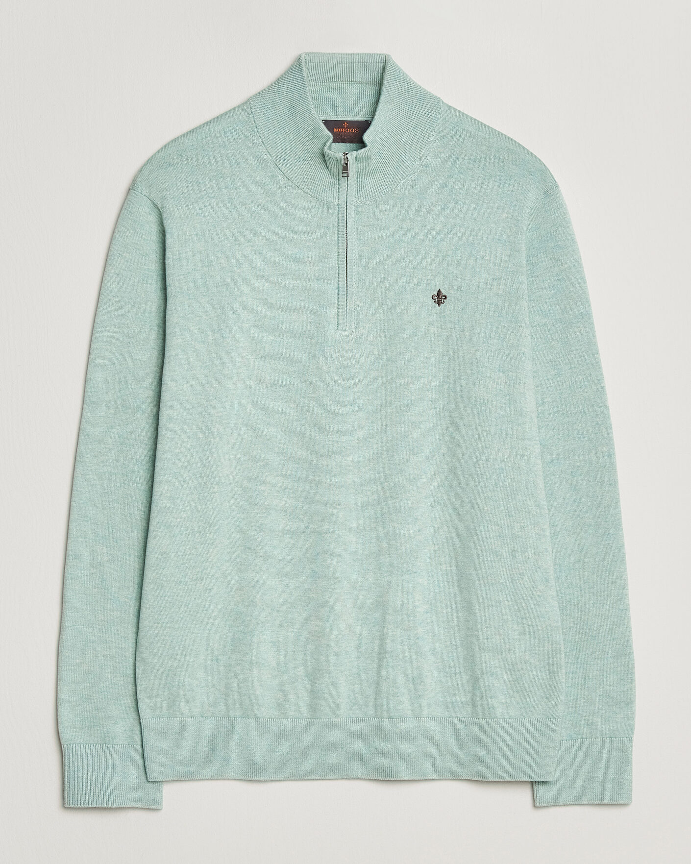 Heren | Truien | Morris | Riley Half-Zip Green