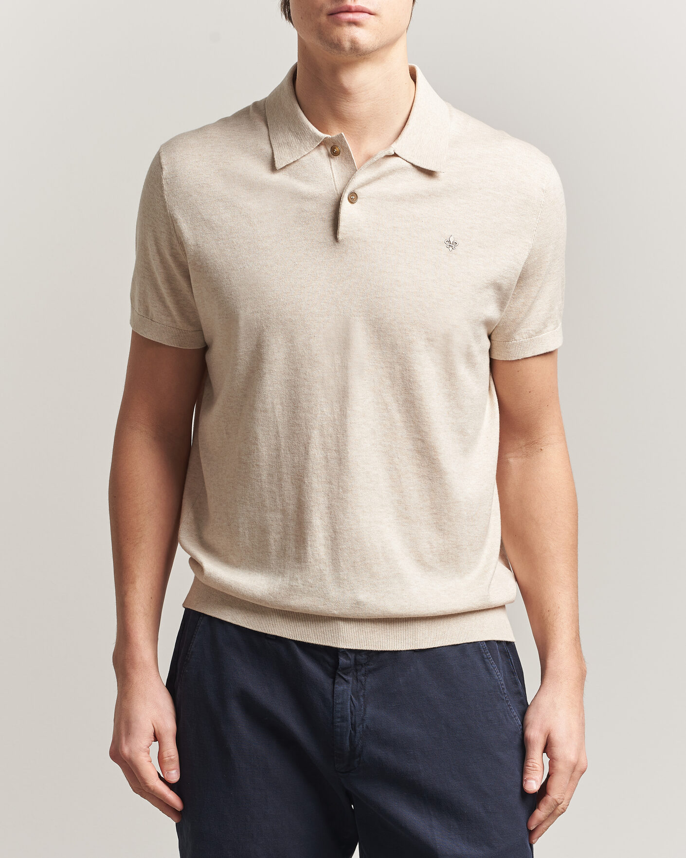 Heren | Polo's | Morris | Riley Short Sleeve Polo Khaki
