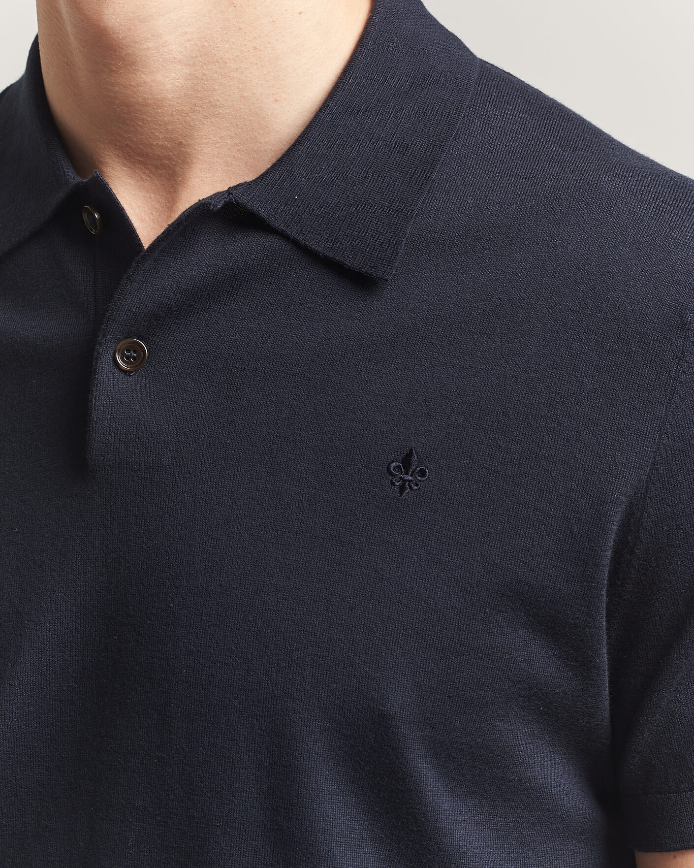 Heren | Polo's | Morris | Riley Short Sleeve Polo Navy