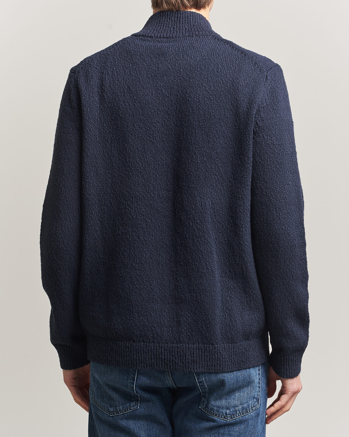 Heren | Truien | Morris | Windham Button Cardigan Navy