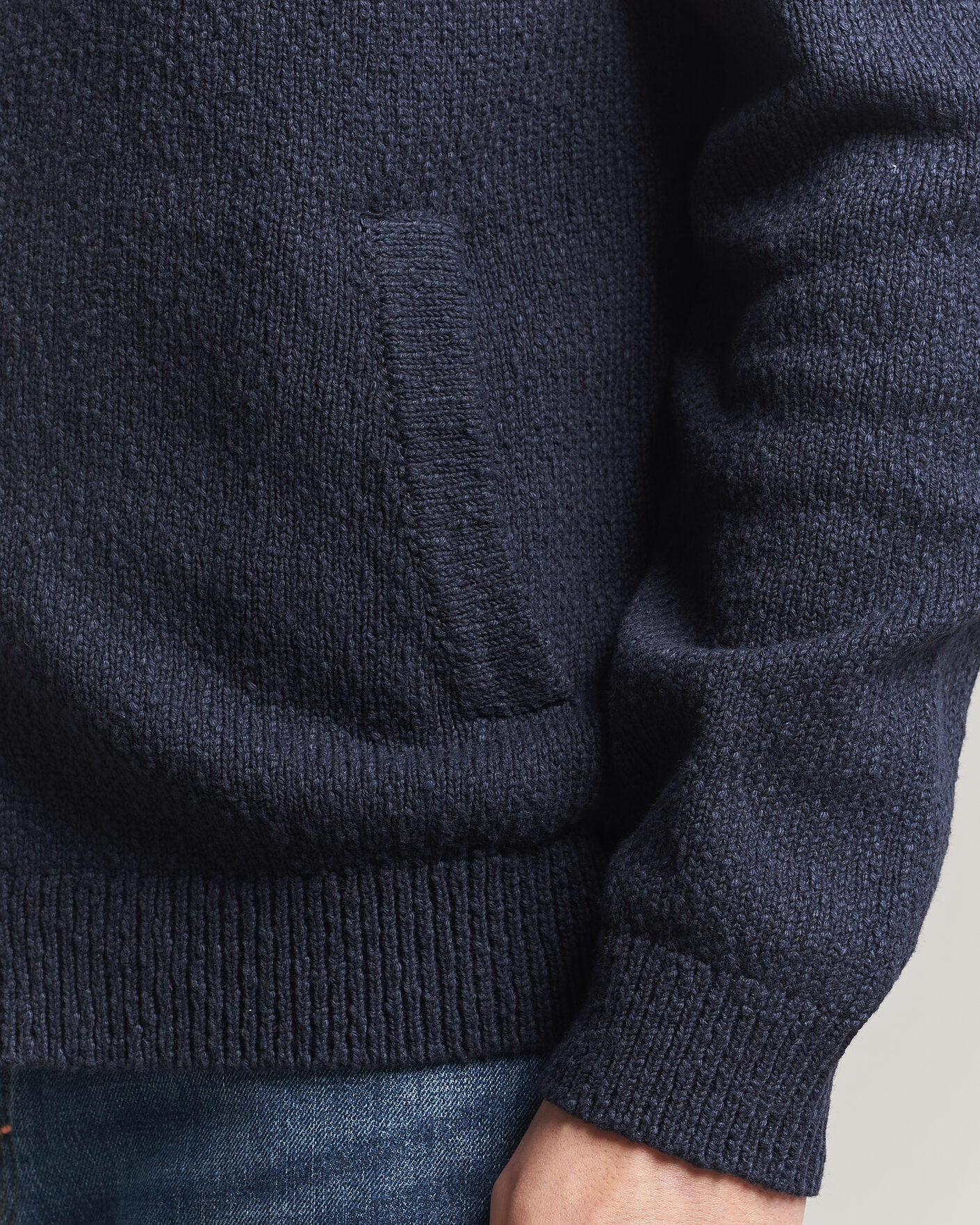 Heren | Truien | Morris | Windham Button Cardigan Navy