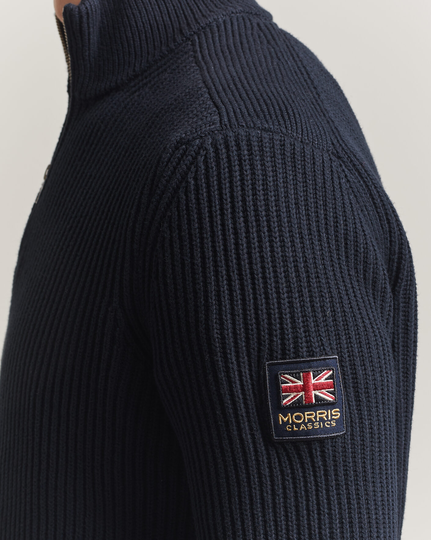 Heren | Truien | Morris | Brenton Half-Zip Navy