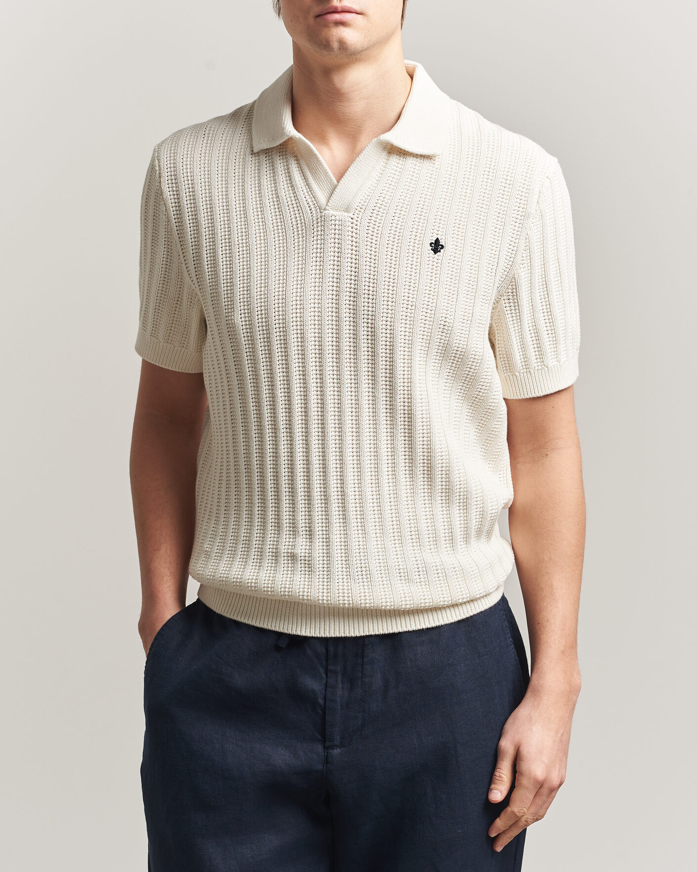 Heren | Polo's | Morris | Baldwin Resort Polo Off White