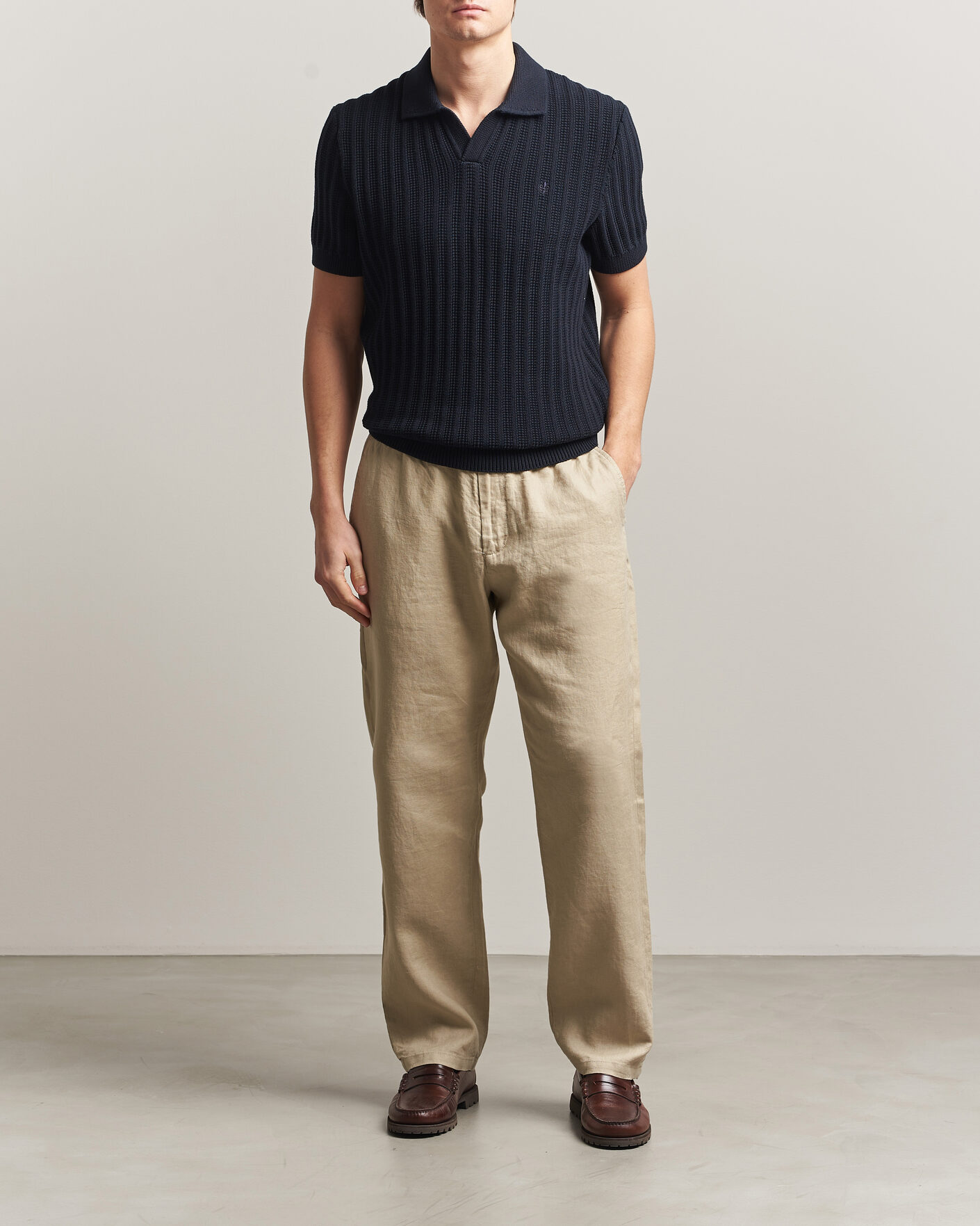 Heren | Polo's | Morris | Baldwin Resort Polo Navy