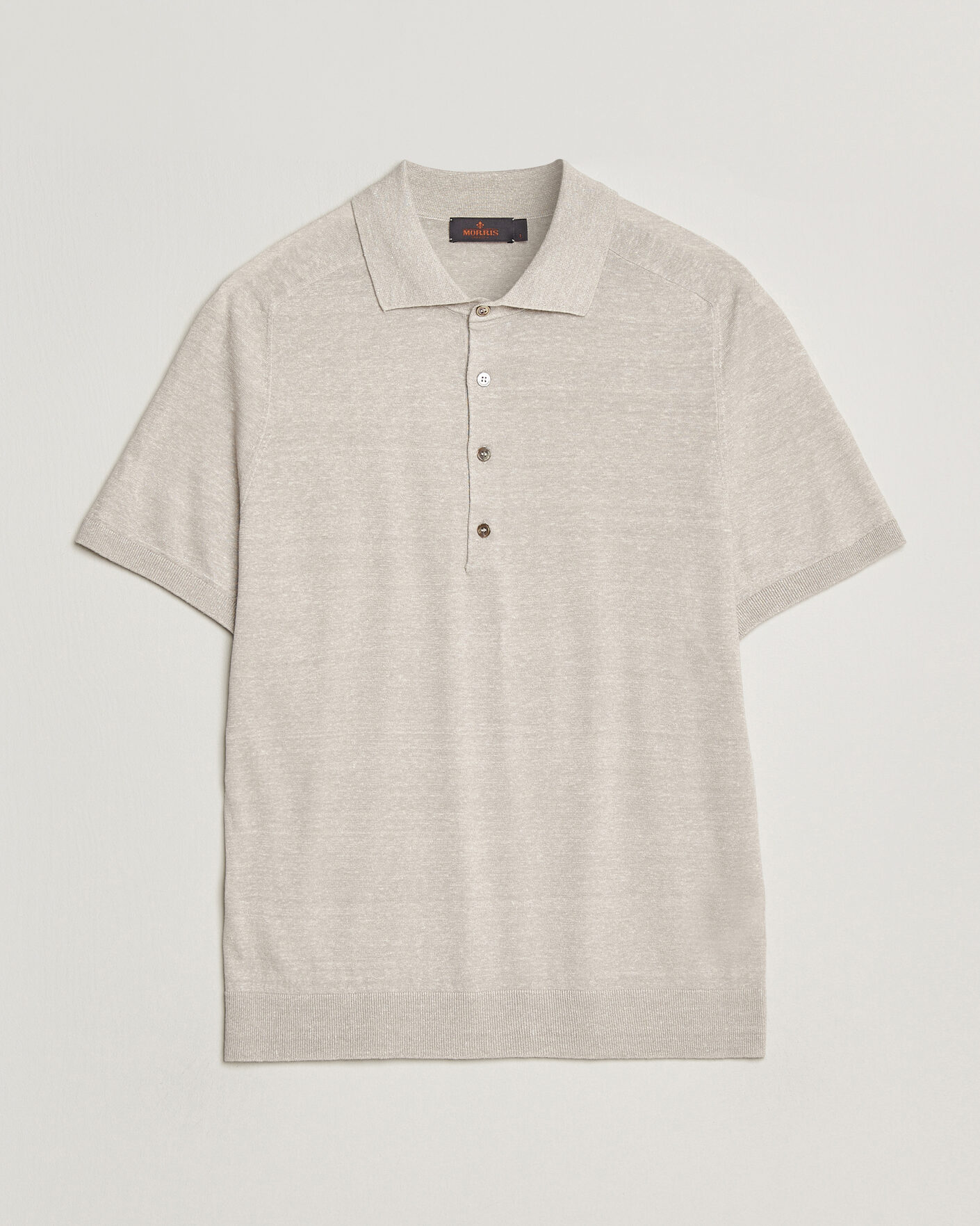 Heren | Polo's | Morris | Colin Short Sleeve Polo Shirt Khaki