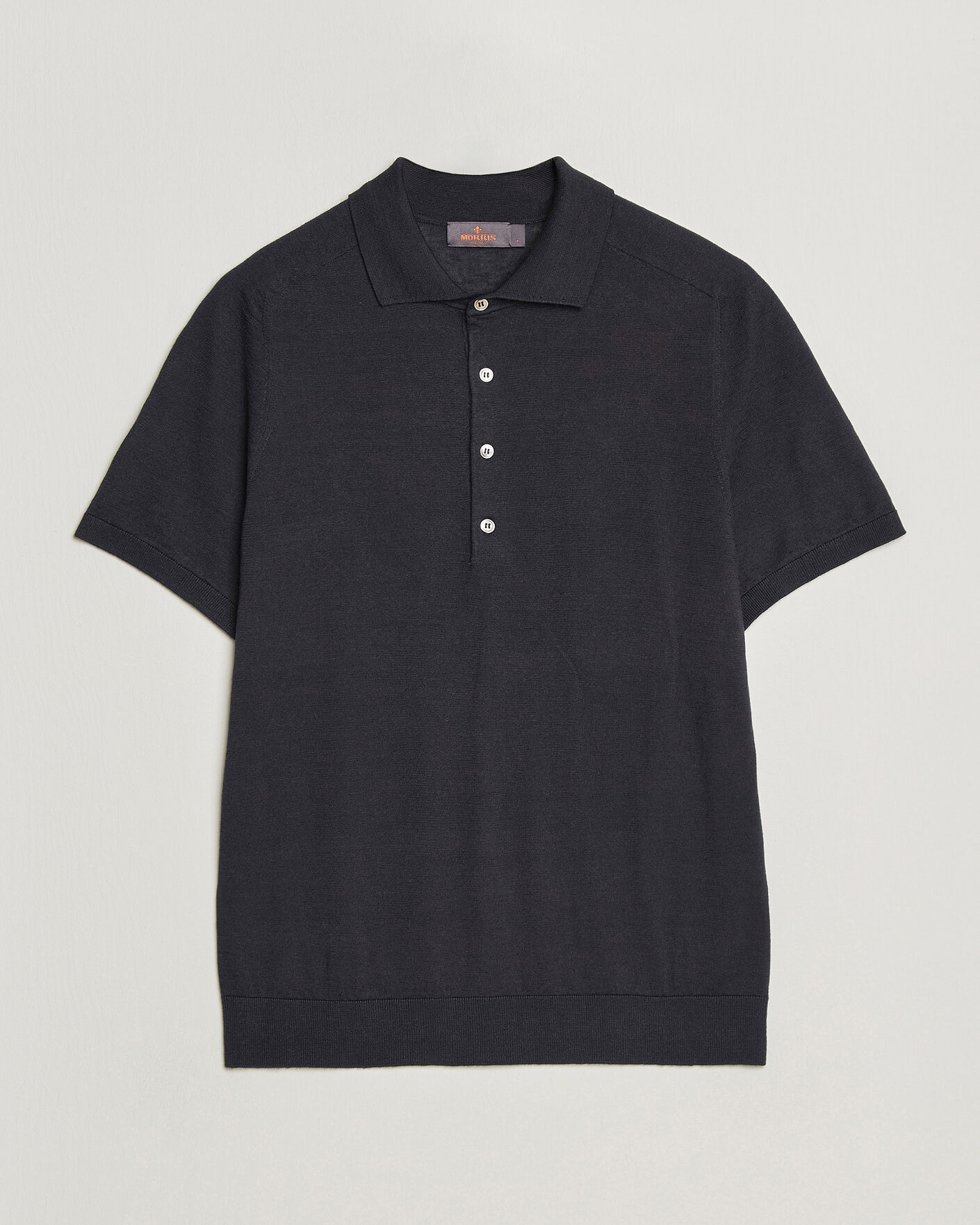 Heren | Polo's | Morris | Colin Short Sleeve Polo Shirt Navy