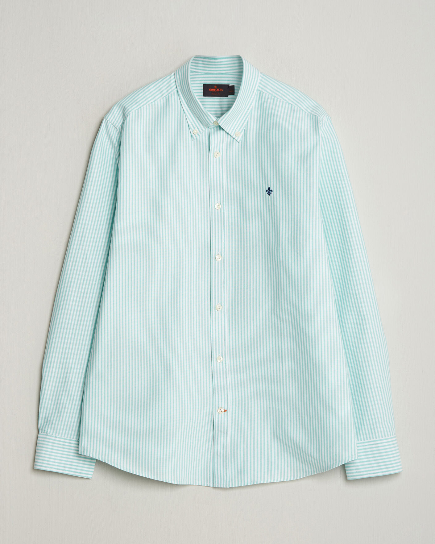 Homme | Chemises | Morris | Douglas Striped Oxford Shirt Green