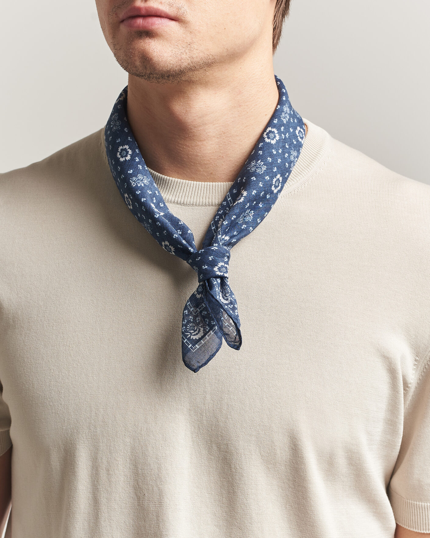 Homme | Écharpes | Morris | Bandana Navy