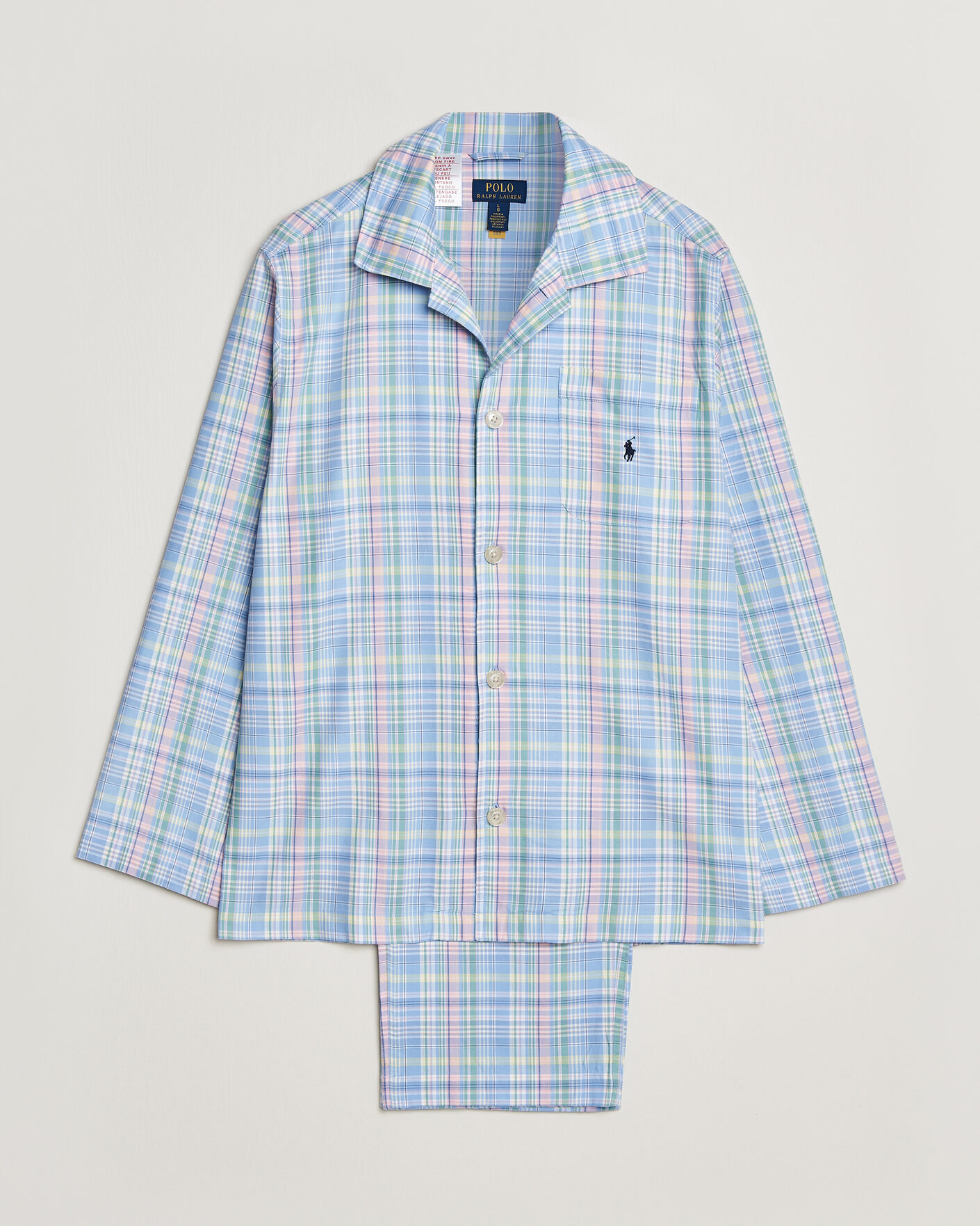 Heren | Pyjama's en gewaden | Polo Ralph Lauren | Cotton Checked Pyjama Set Multi