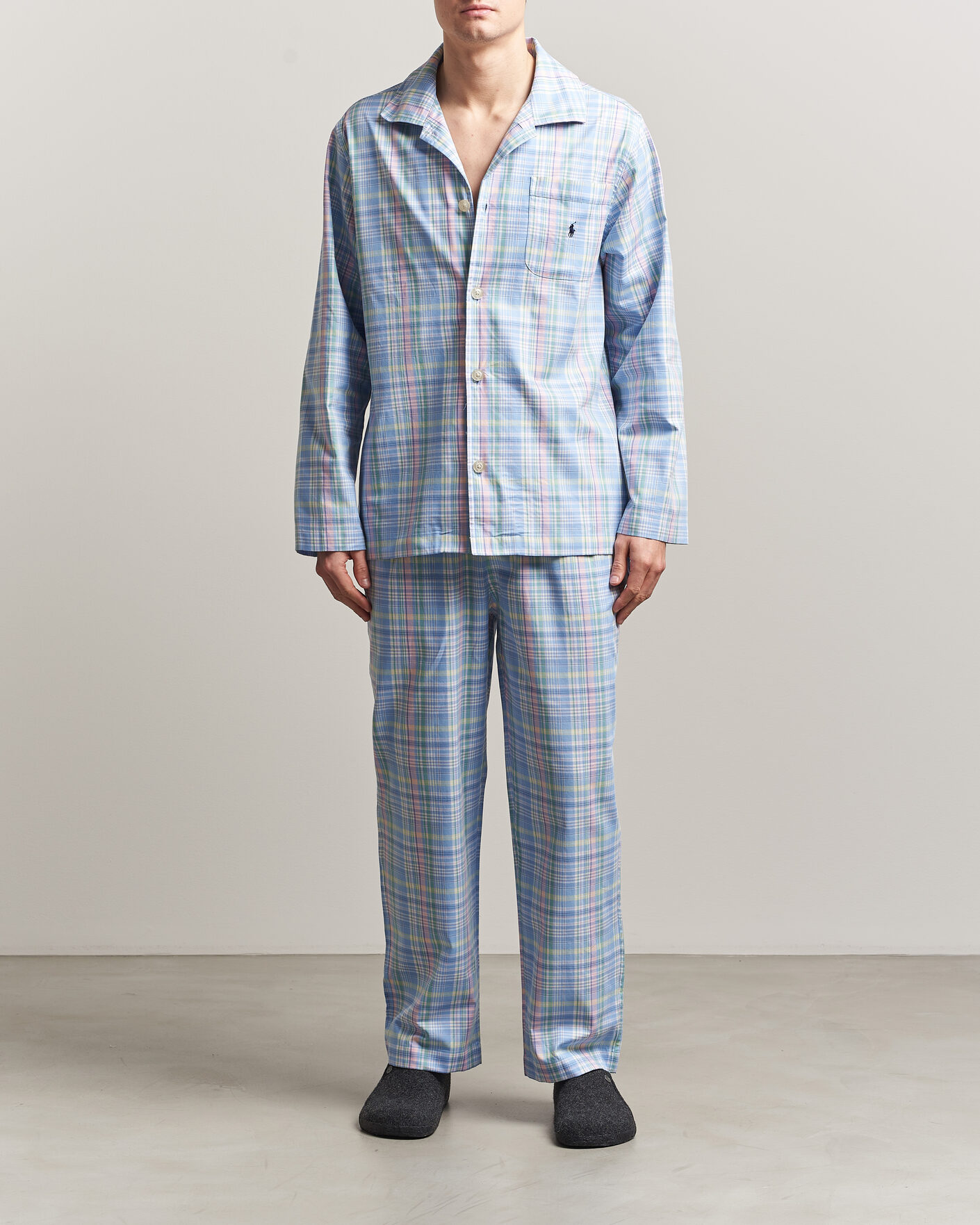 Heren | Pyjama's en gewaden | Polo Ralph Lauren | Cotton Checked Pyjama Set Multi