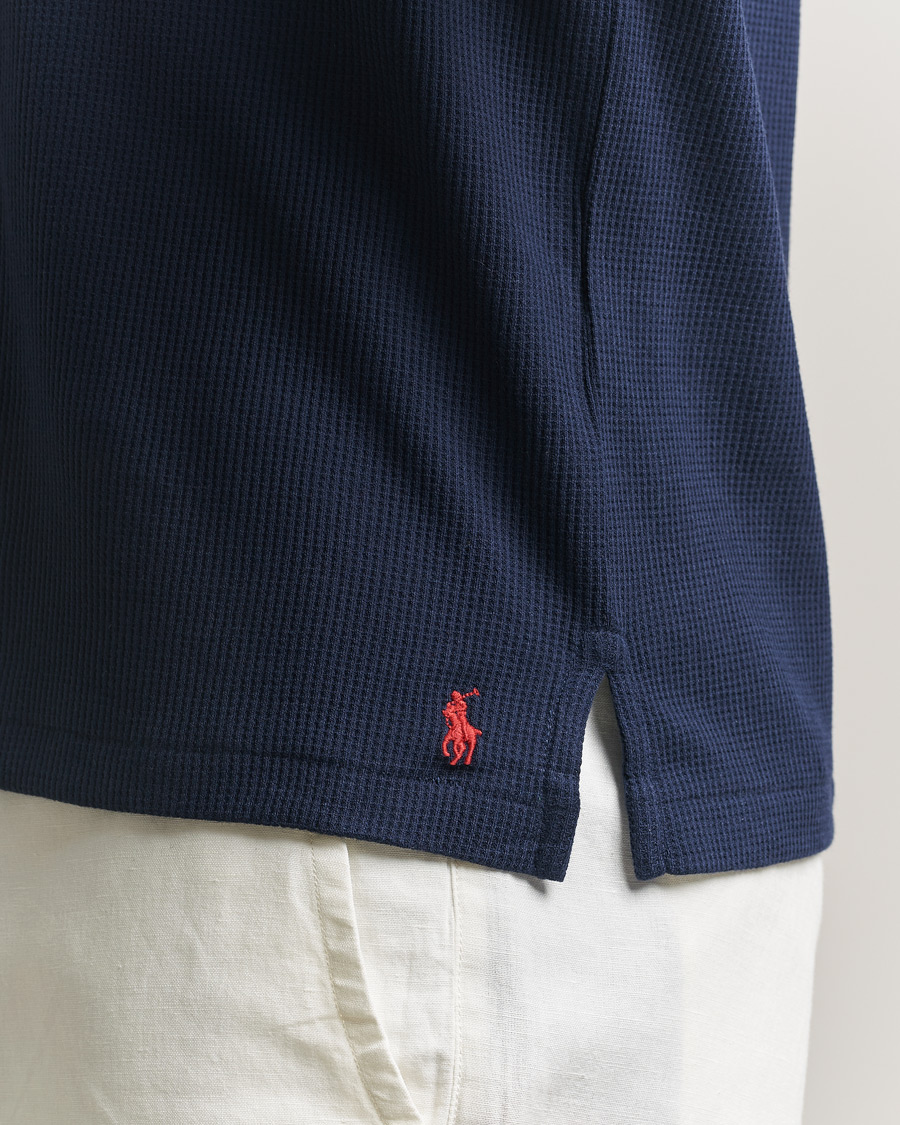 Homme | Peignoirs Et Pyjamas | Polo Ralph Lauren | Waffle Henley Loungewear Cruise Navy
