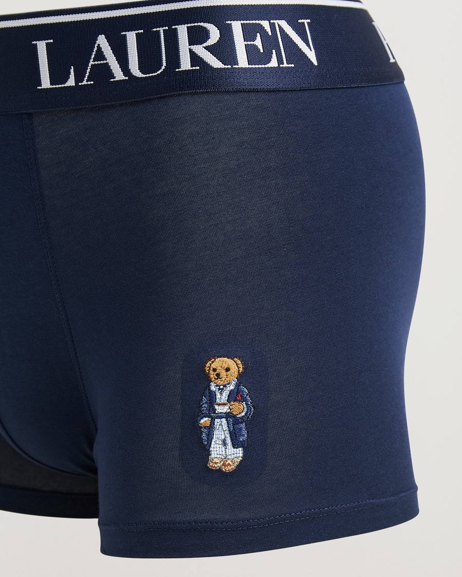 Heren | Ondergoed | Polo Ralph Lauren | 2-Pack Cotton Trunk Navy/Taylor Heather