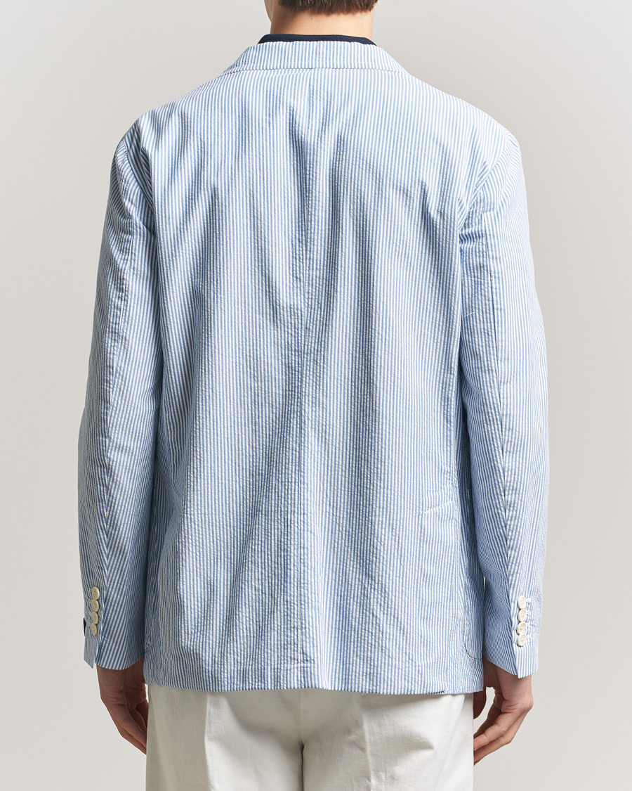 Heren | Blazers | Polo Ralph Lauren | Seersucker Sportcoat Bright Blue/White