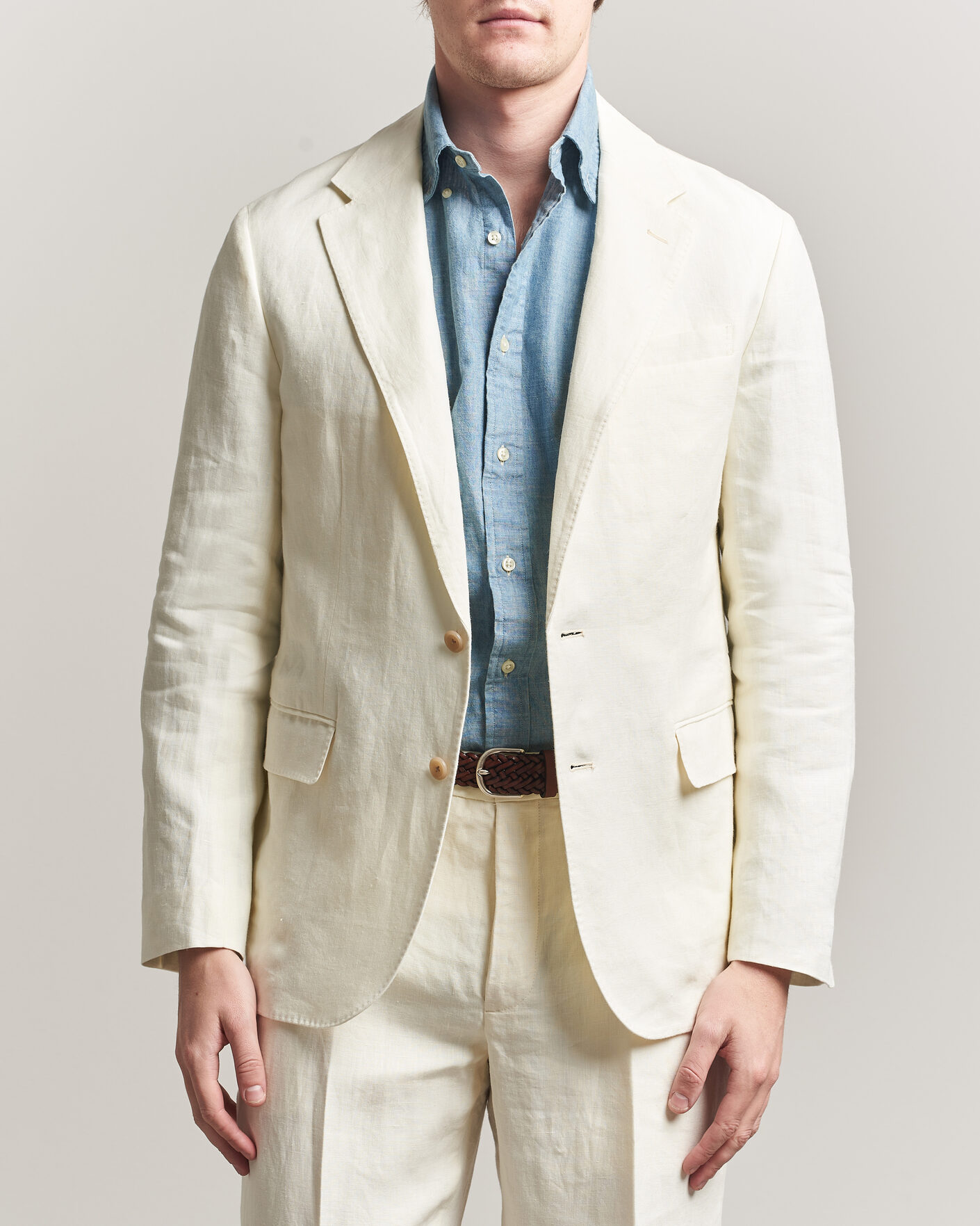 Heren | Blazers | Polo Ralph Lauren | Linen Sportcoat Cream