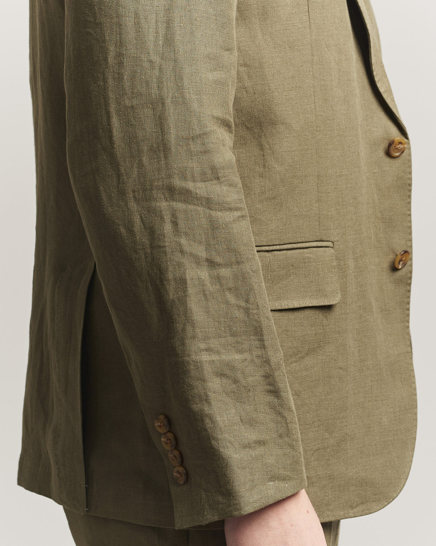 Homme | Blazers | Polo Ralph Lauren | Linen Sportcoat Basic Olive