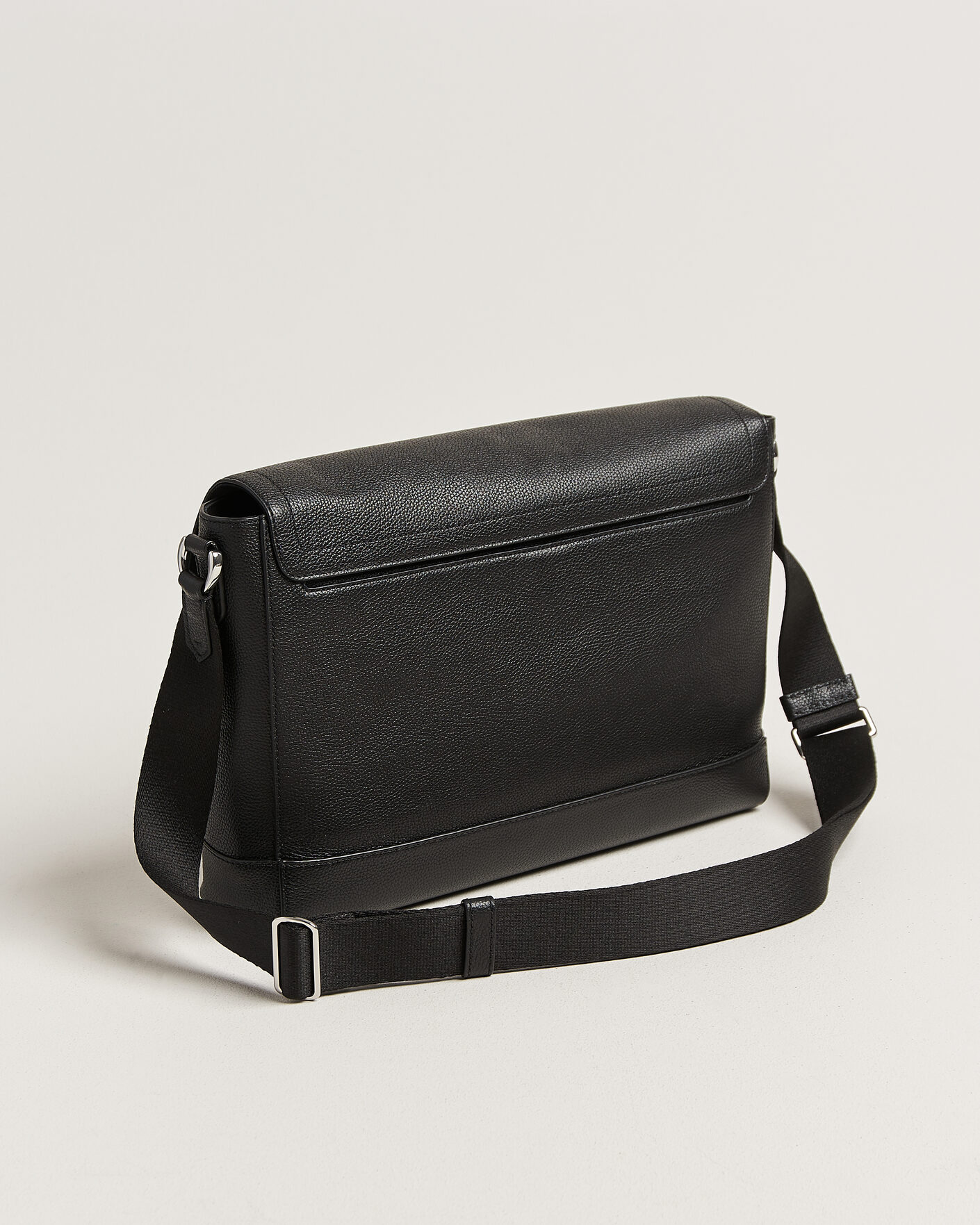 Homme | Sacs | Polo Ralph Lauren | Pebble Leather Messenger Bag Black