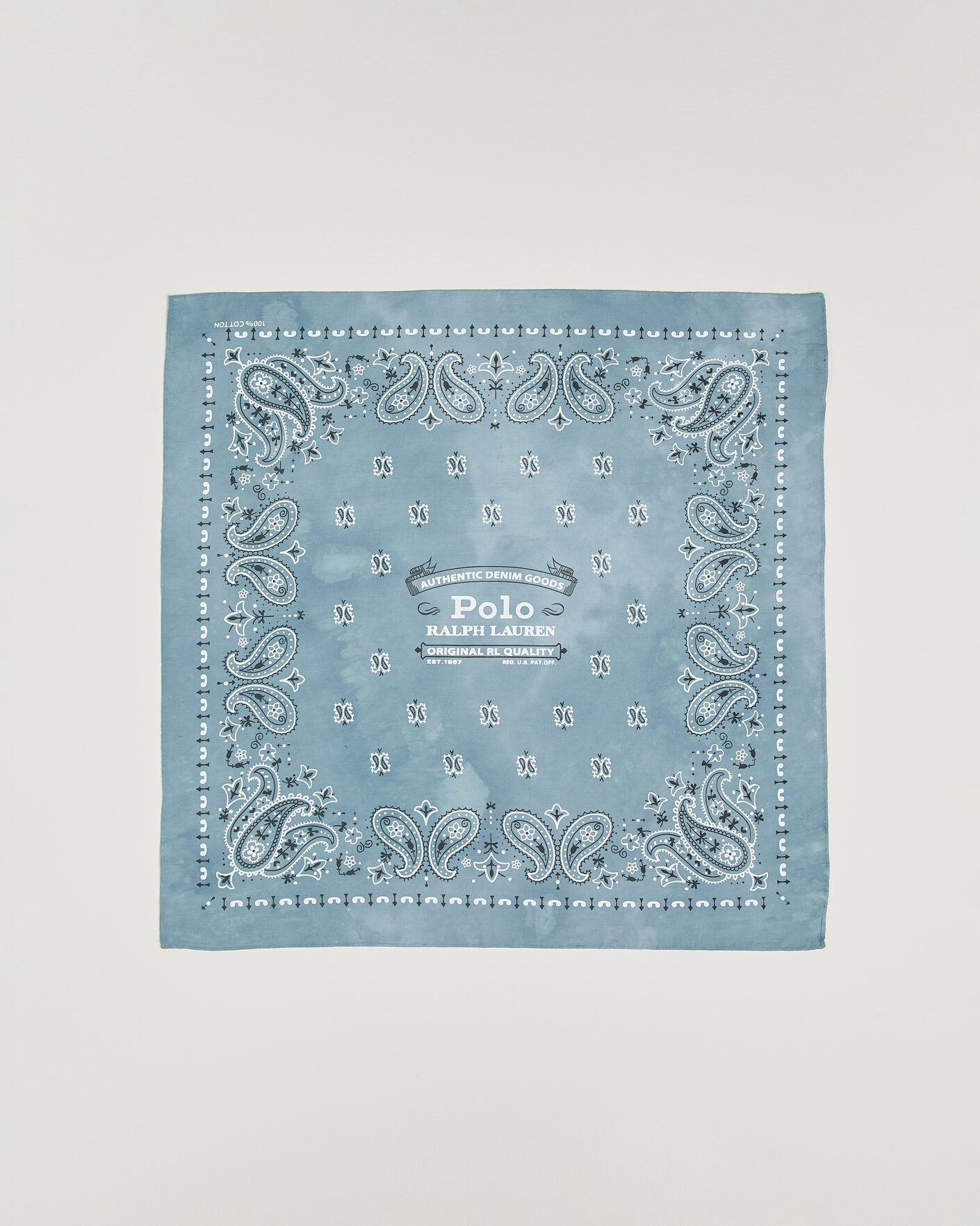 Homme | Écharpes | Polo Ralph Lauren | Cotton Printed Bandana Vessle Blue