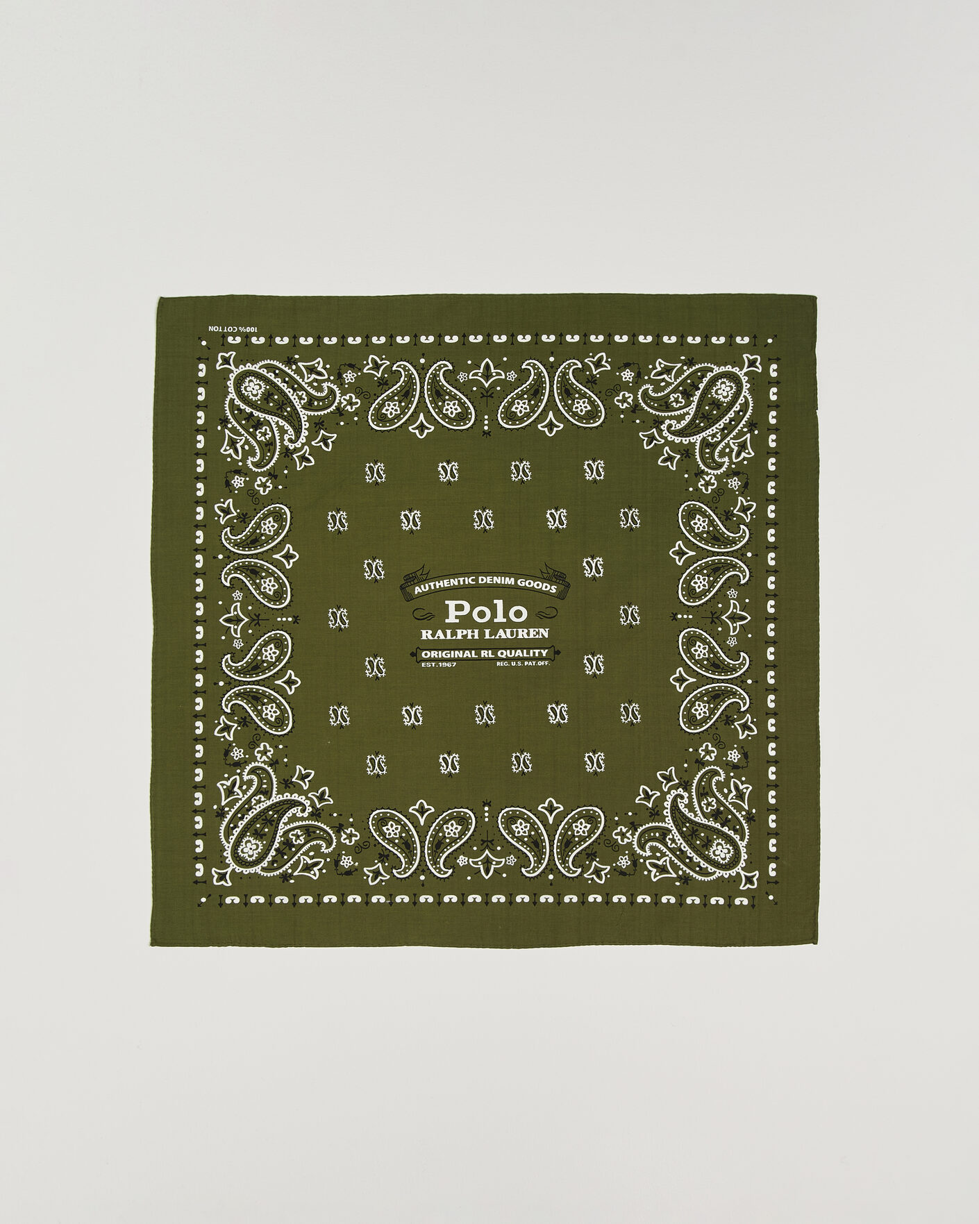 Homme | Écharpes | Polo Ralph Lauren | Cotton Printed Bandana Supply Olive