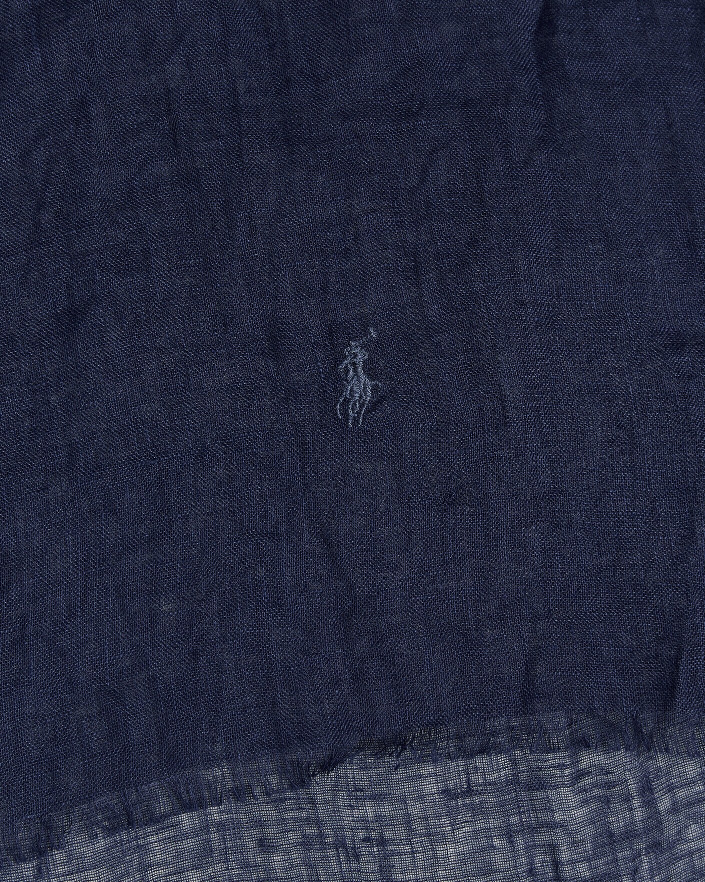 Heren | Sjaals | Polo Ralph Lauren | Linen Scarf Newport Navy