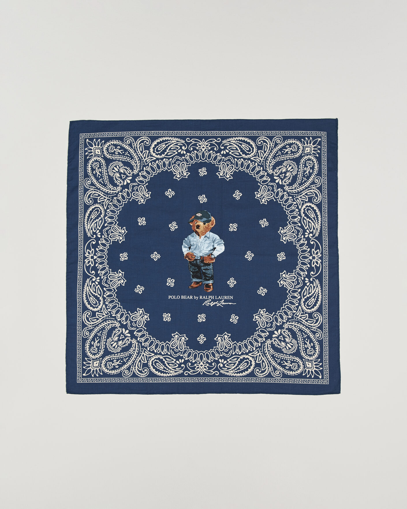 Homme | Écharpes | Polo Ralph Lauren | Printed Bear Scarf Navy Multi