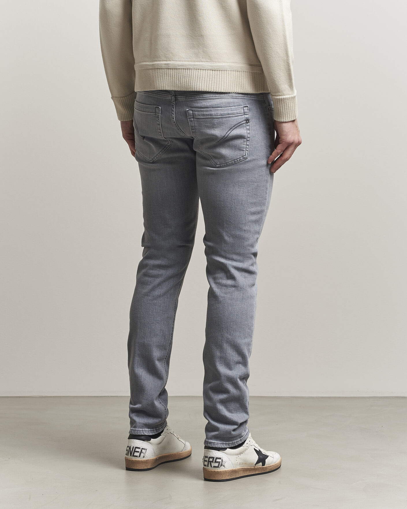 Heren | Jeans | Dondup | George Jeans Light Grey