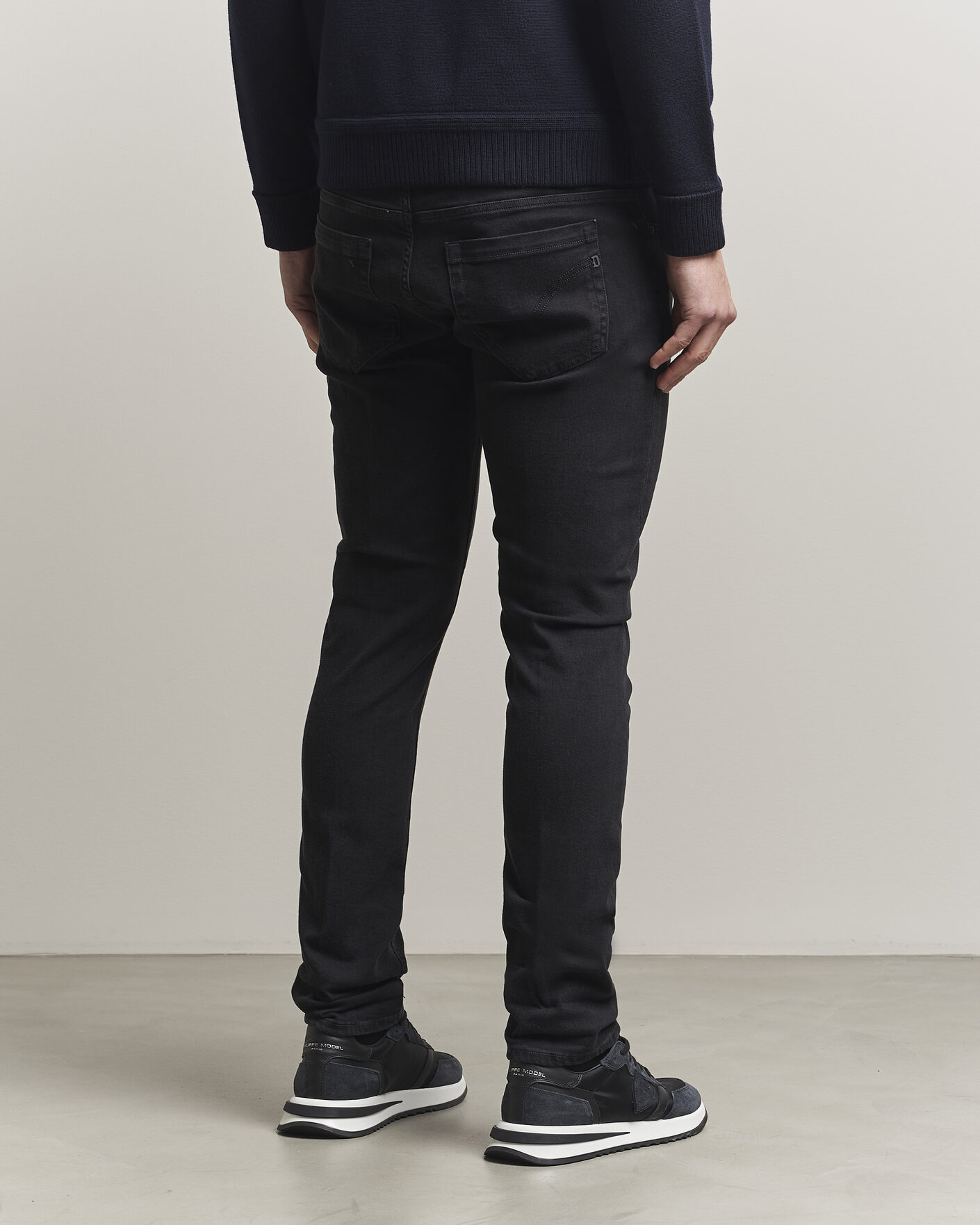 Heren | Jeans | Dondup | George Jeans Washed Black