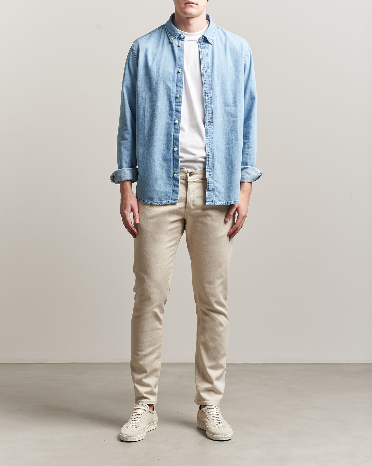 Homme | Jeans | Dondup | George Bullstretch 5-Pocket Pants Beige