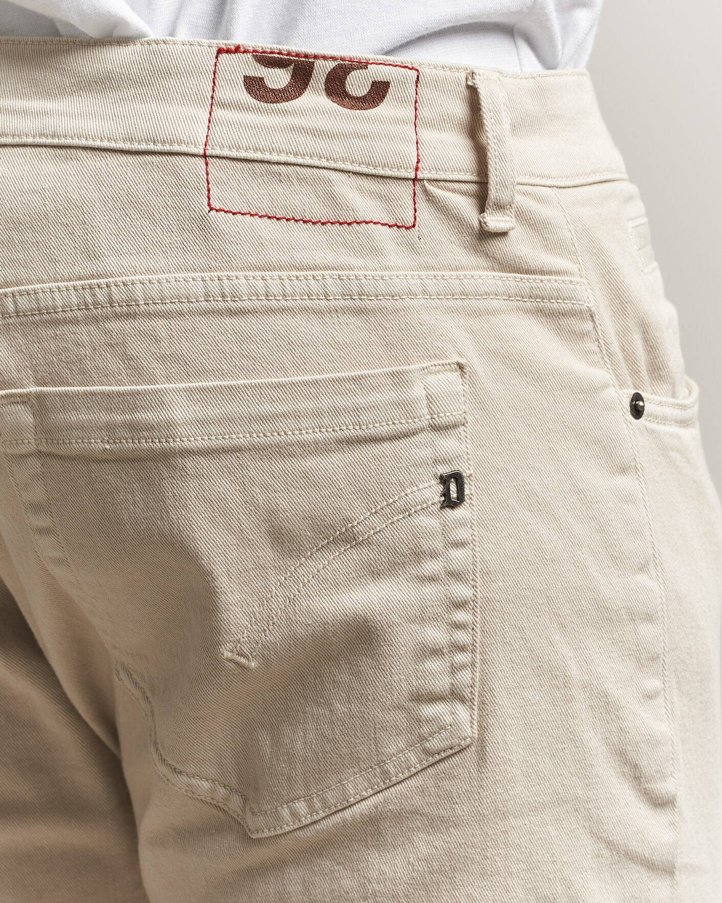 Homme | Jeans | Dondup | George Bullstretch 5-Pocket Pants Beige