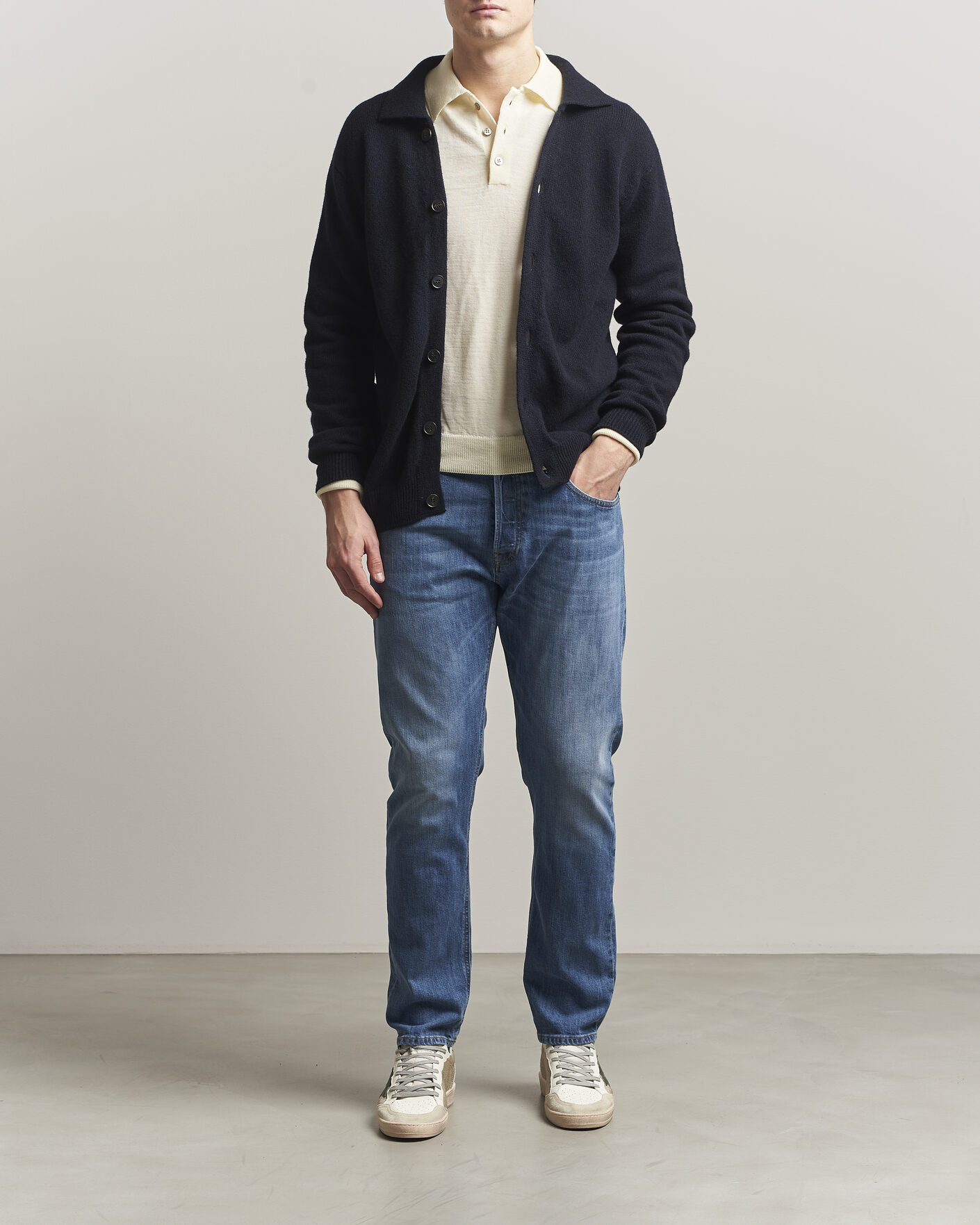 Homme | Pantalons | Dondup | Icon Regular Fit Jeans Medium Blue