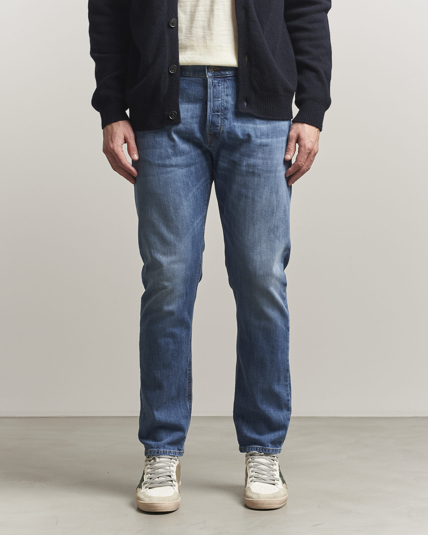 Homme | Pantalons | Dondup | Icon Regular Fit Jeans Medium Blue