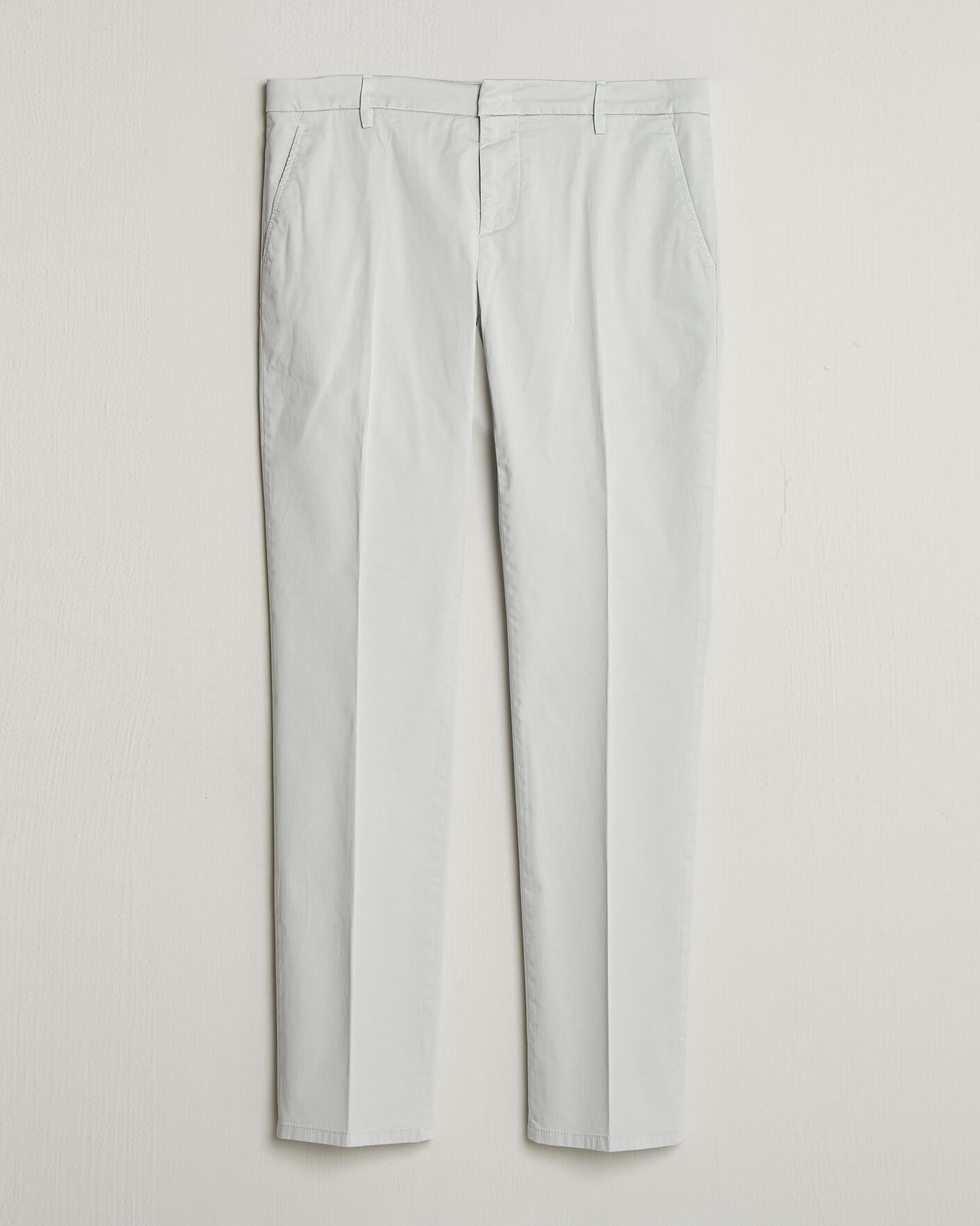 Heren | Broeken | Dondup | Spiritisimo Cotton Chinos Light Grey