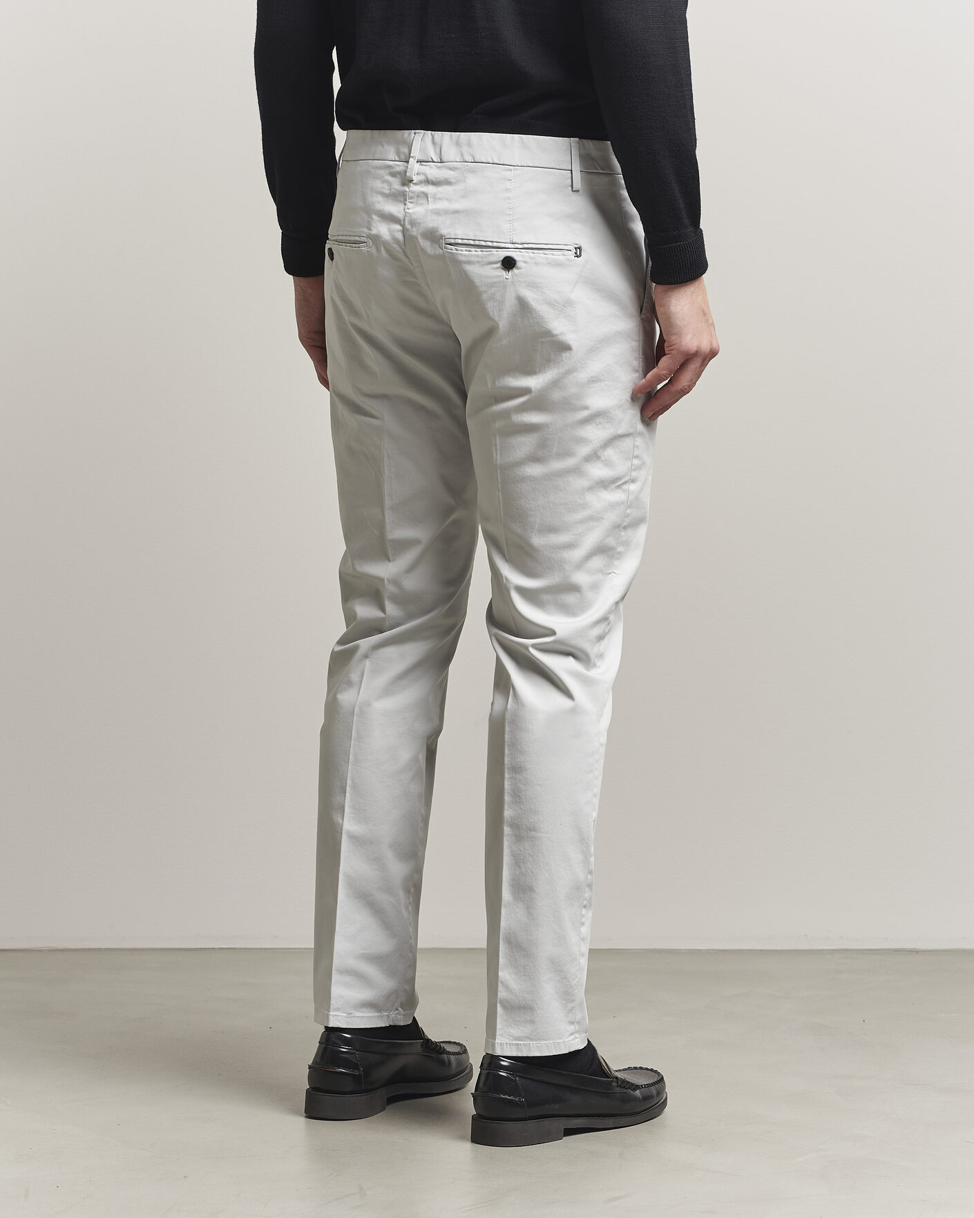 Heren | Broeken | Dondup | Spiritisimo Cotton Chinos Light Grey