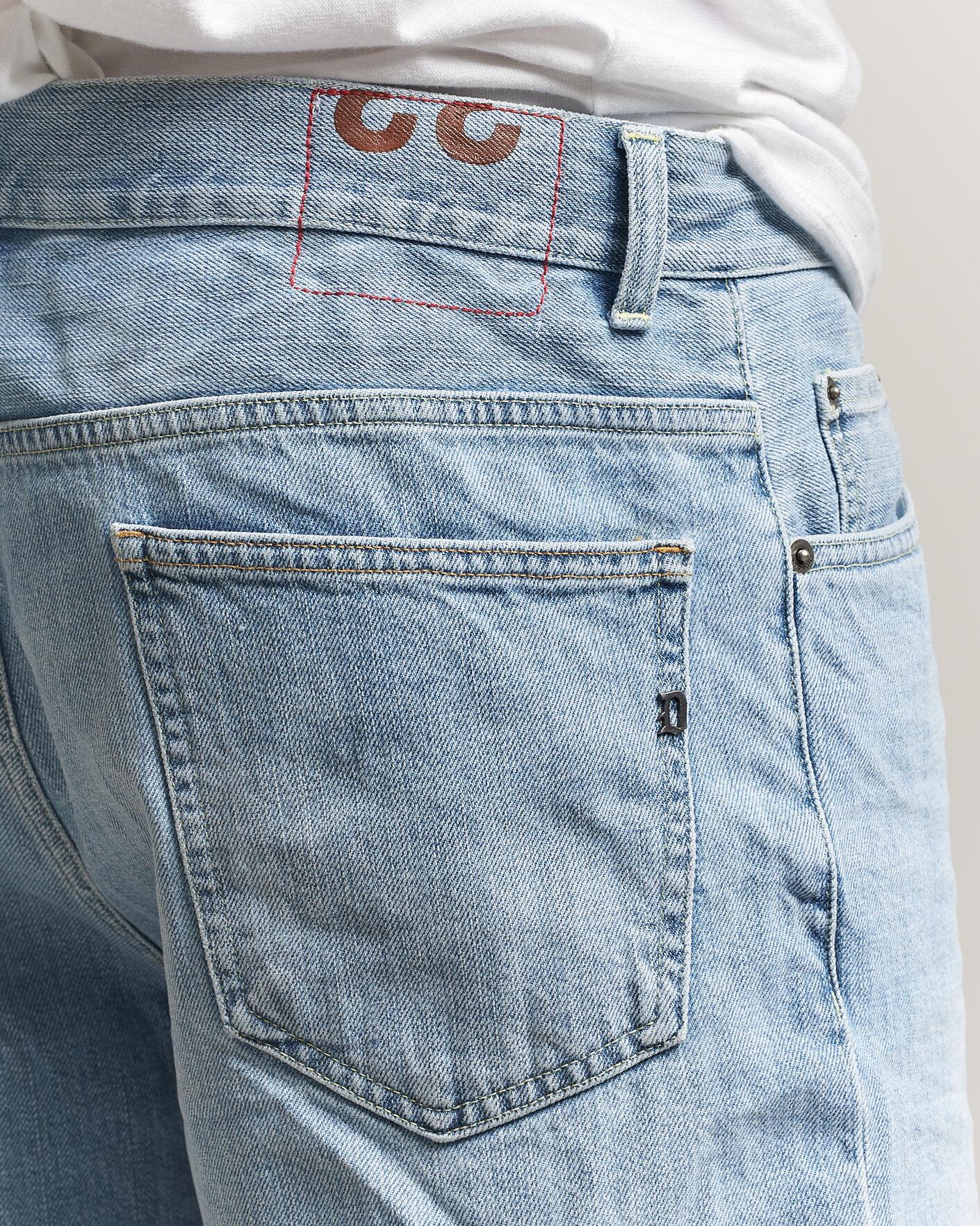 Heren | Korte broek | Dondup | Tony Denim Shorts Light Blue