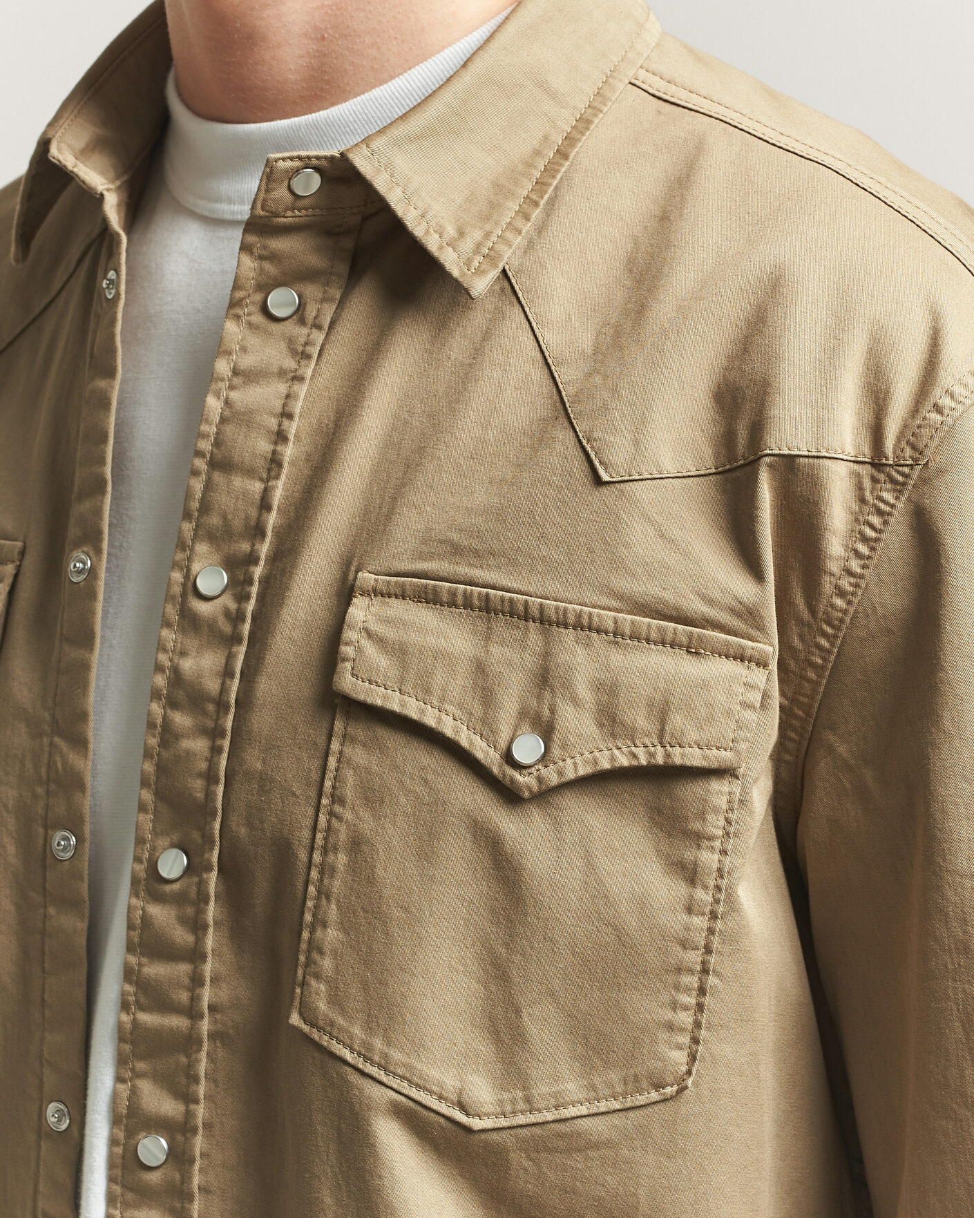 Homme | Chemises | Dondup | Regular Fit Shirt Beige